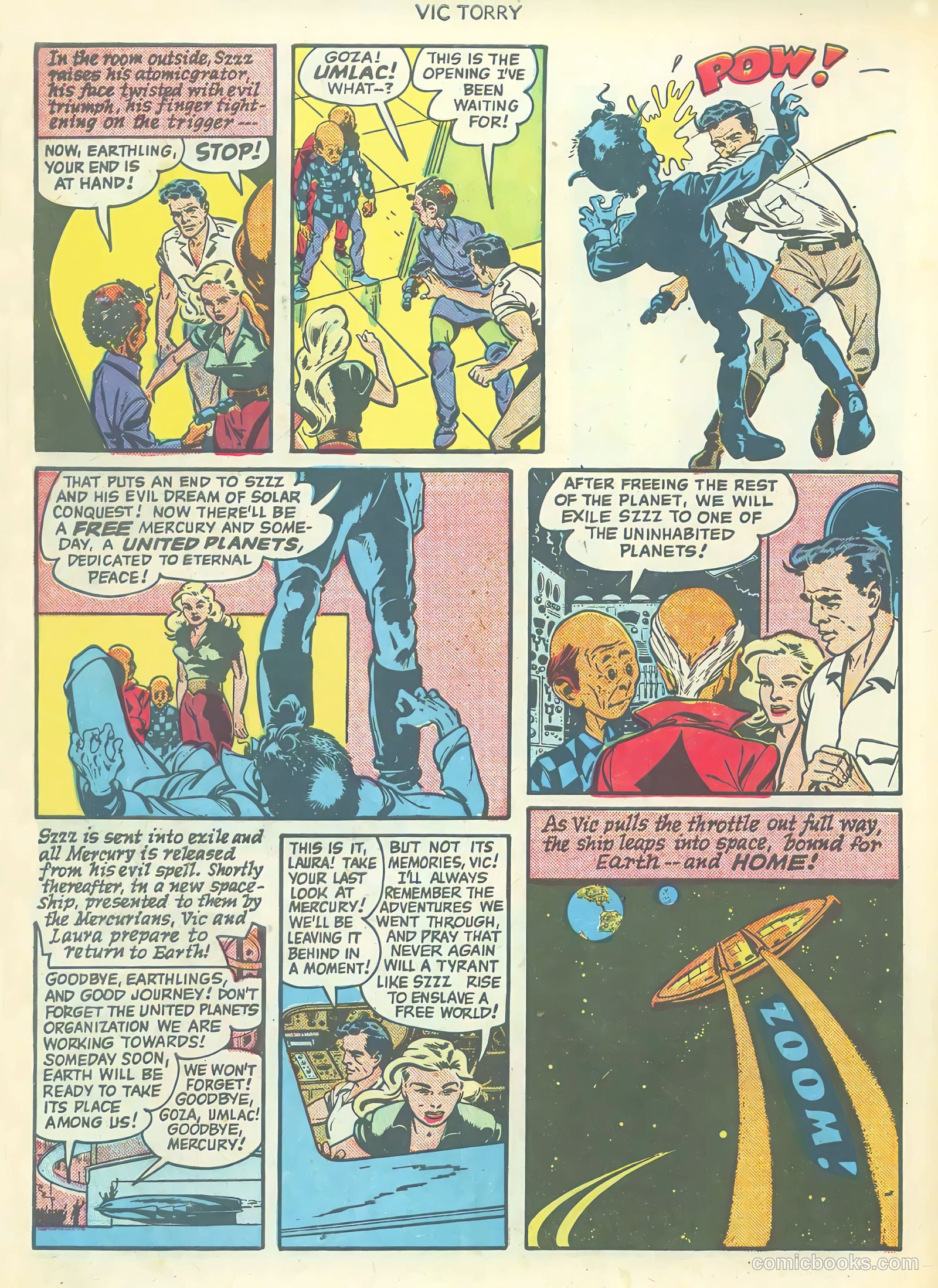Vic Torry and His Flying Saucer #1 — page 34 of 36