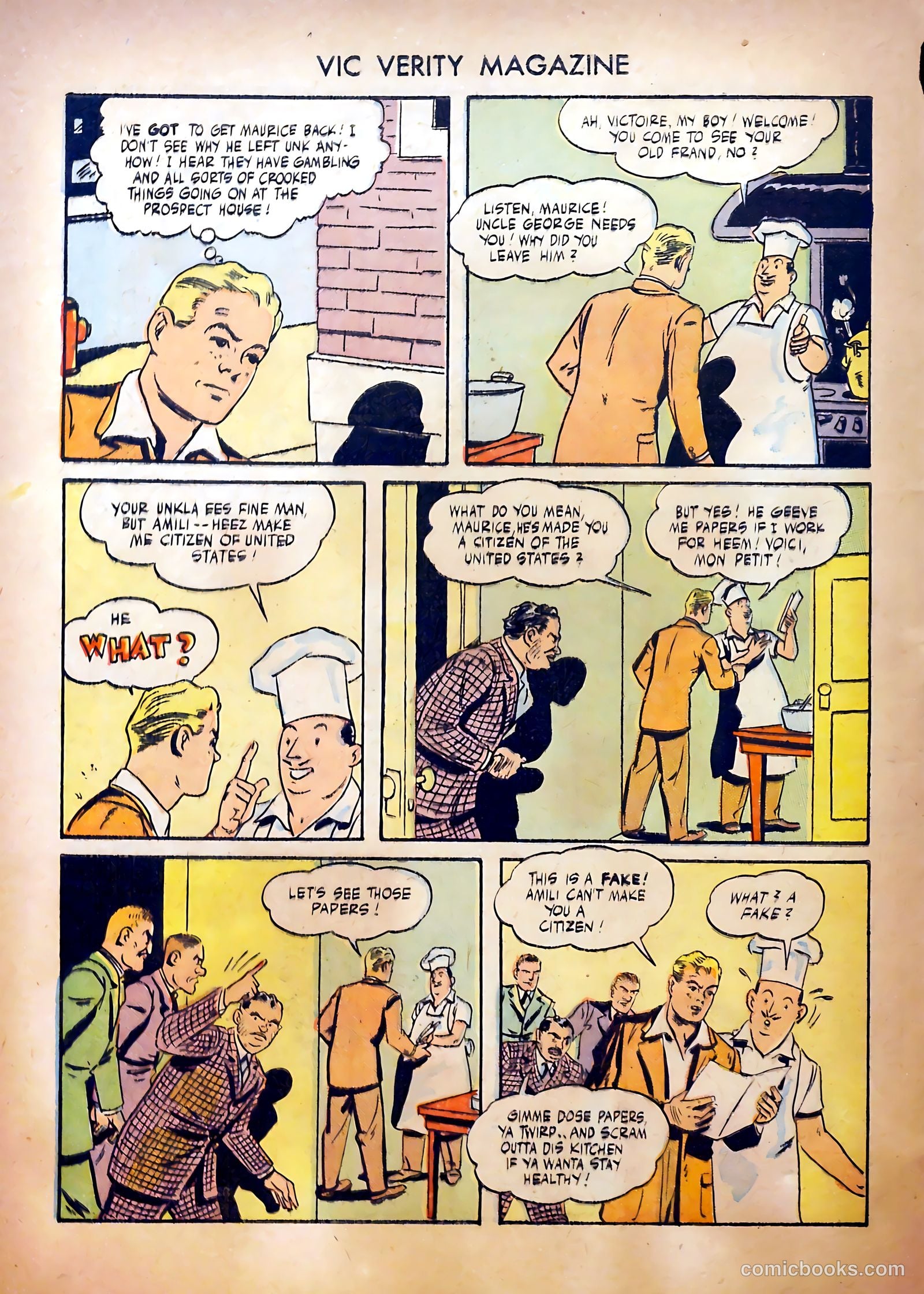Vic Verity Magazine #1 — page 6 of 37