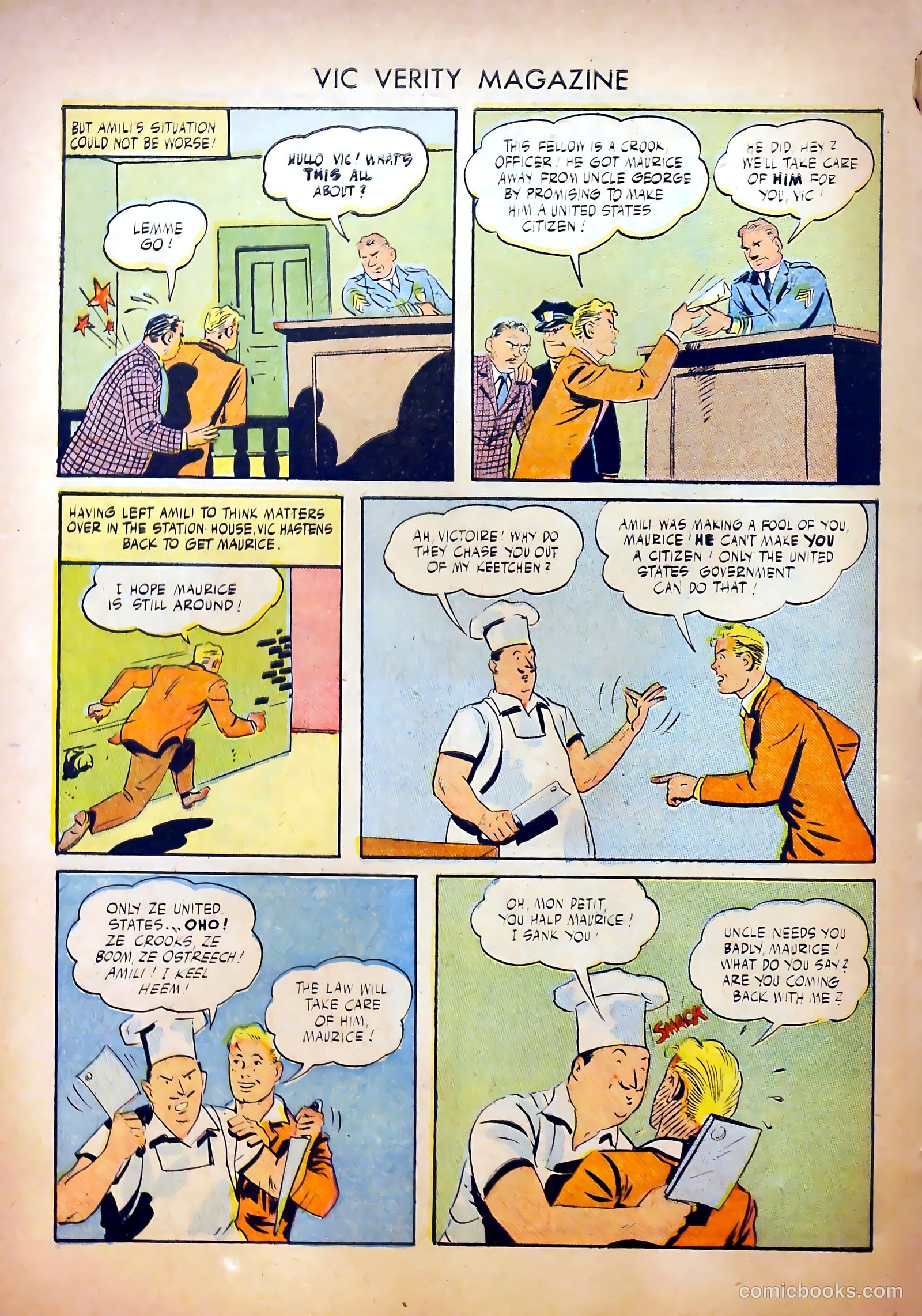 Vic Verity Magazine #1 — page 10 of 37