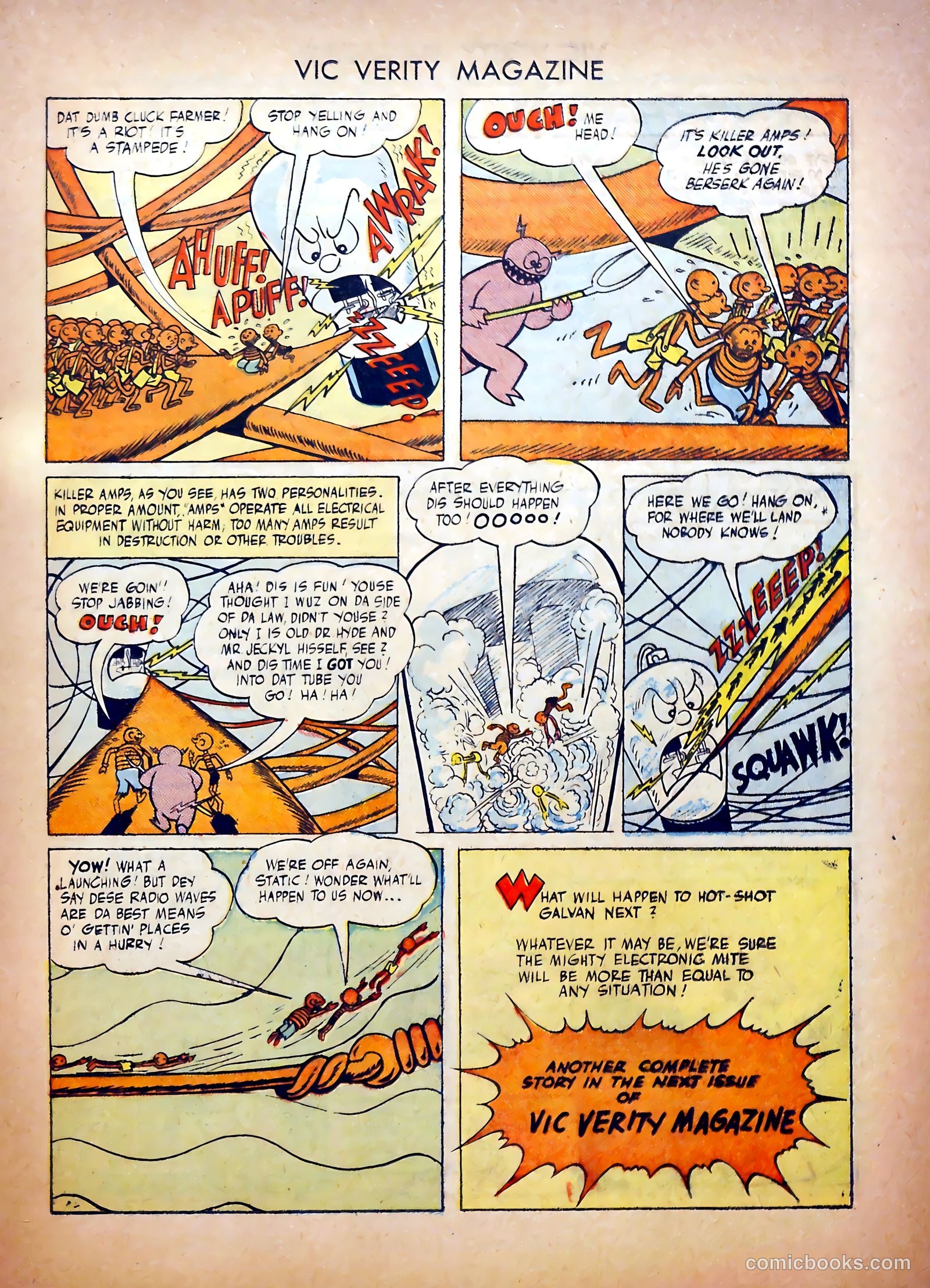 Vic Verity Magazine #1 — page 21 of 37
