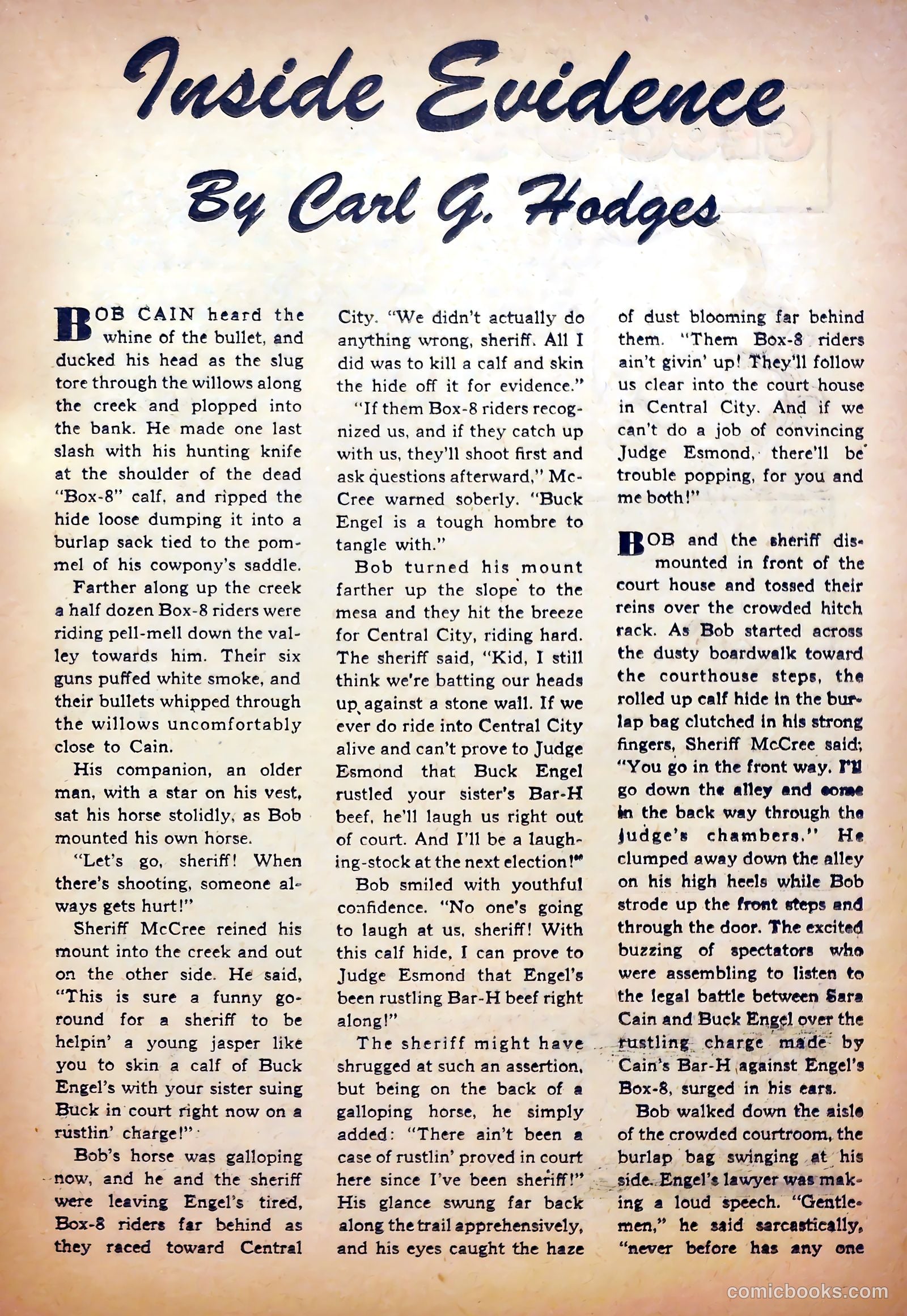 Vic Verity Magazine #1 — page 23 of 37