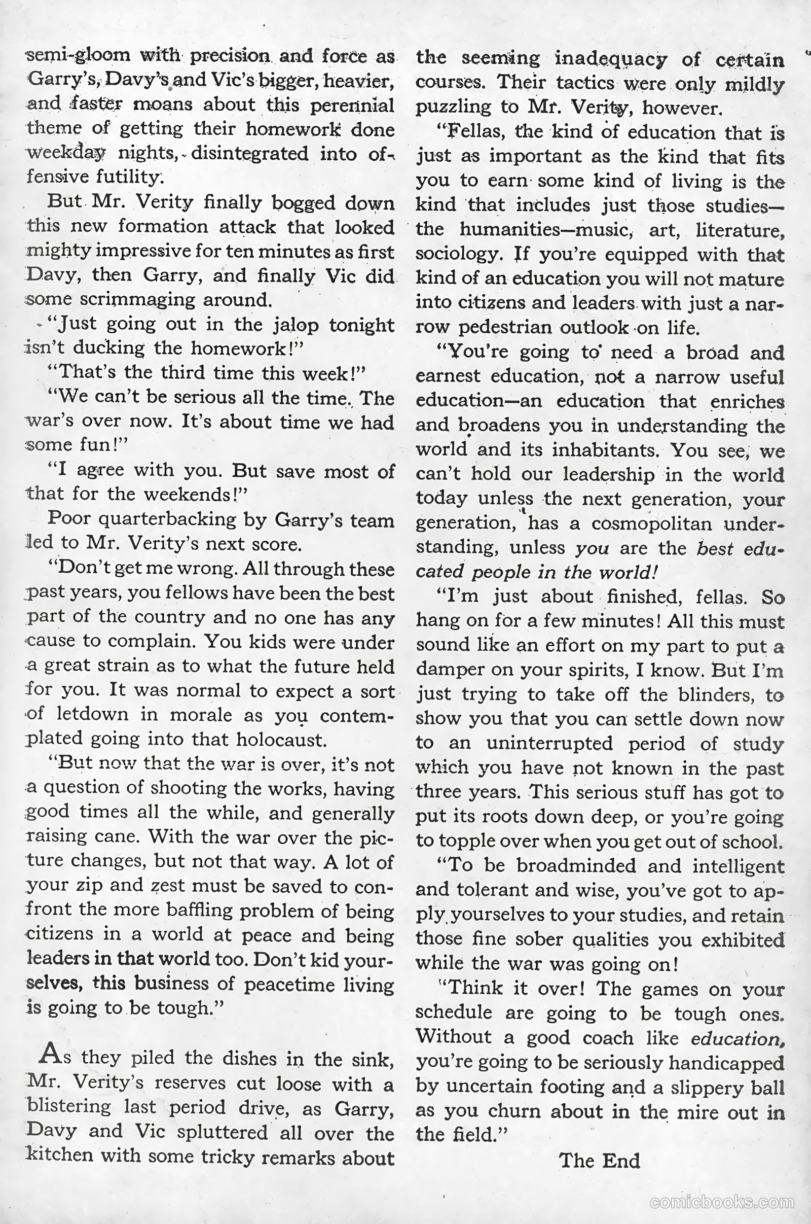 Vic Verity Magazine #2 — page 35 of 36