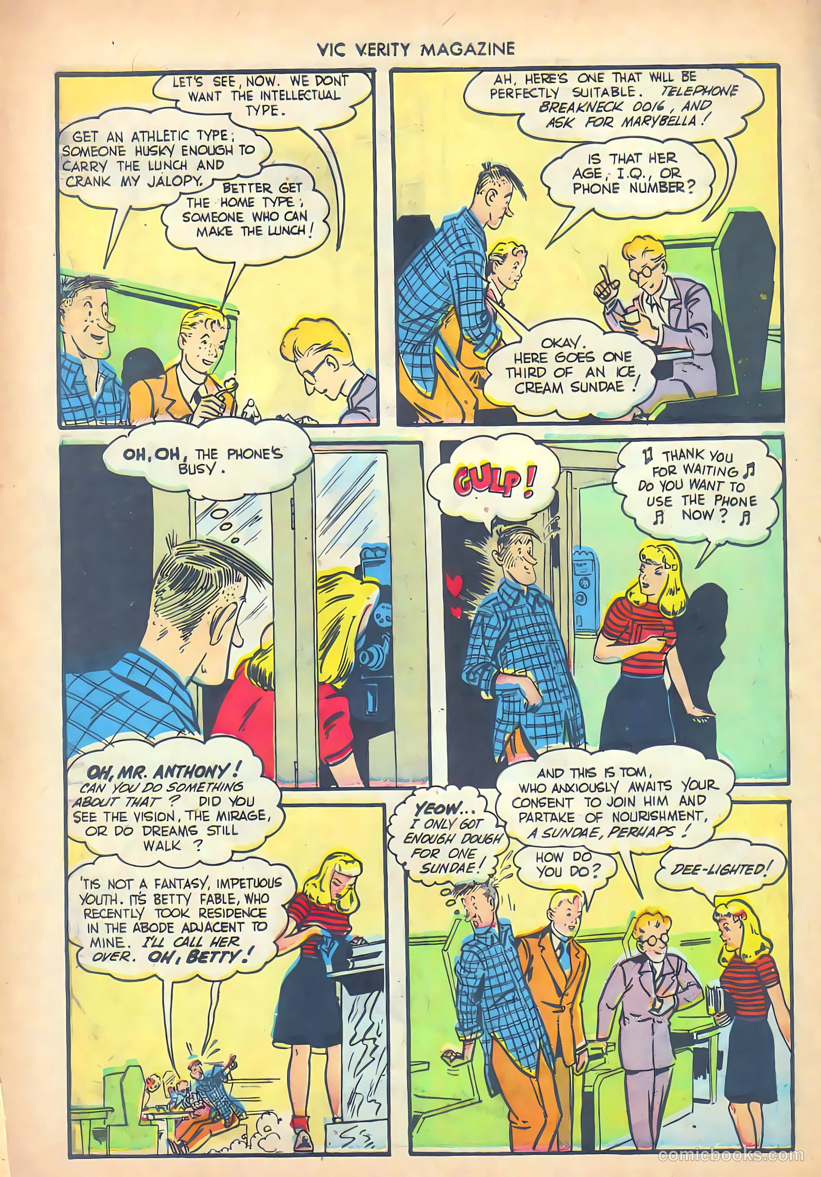 Vic Verity Magazine #4 — page 4 of 36