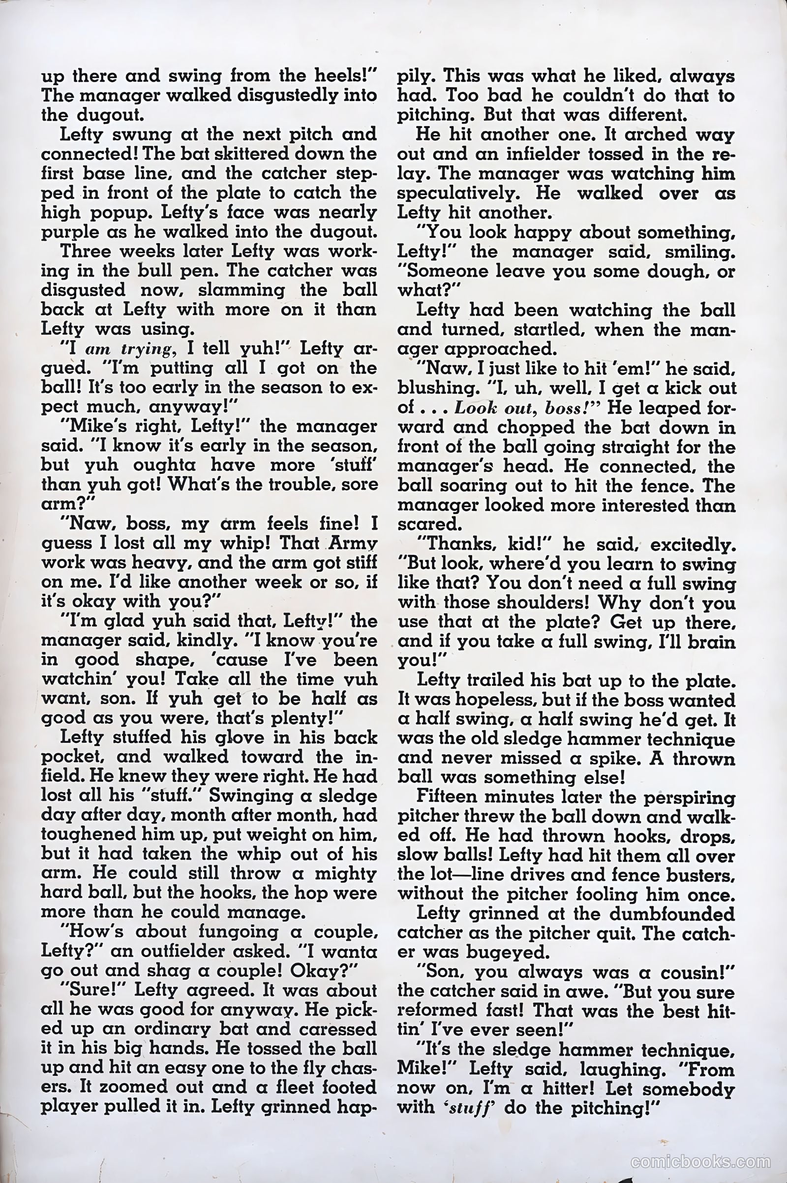 Vic Verity Magazine #5 — page 35 of 36