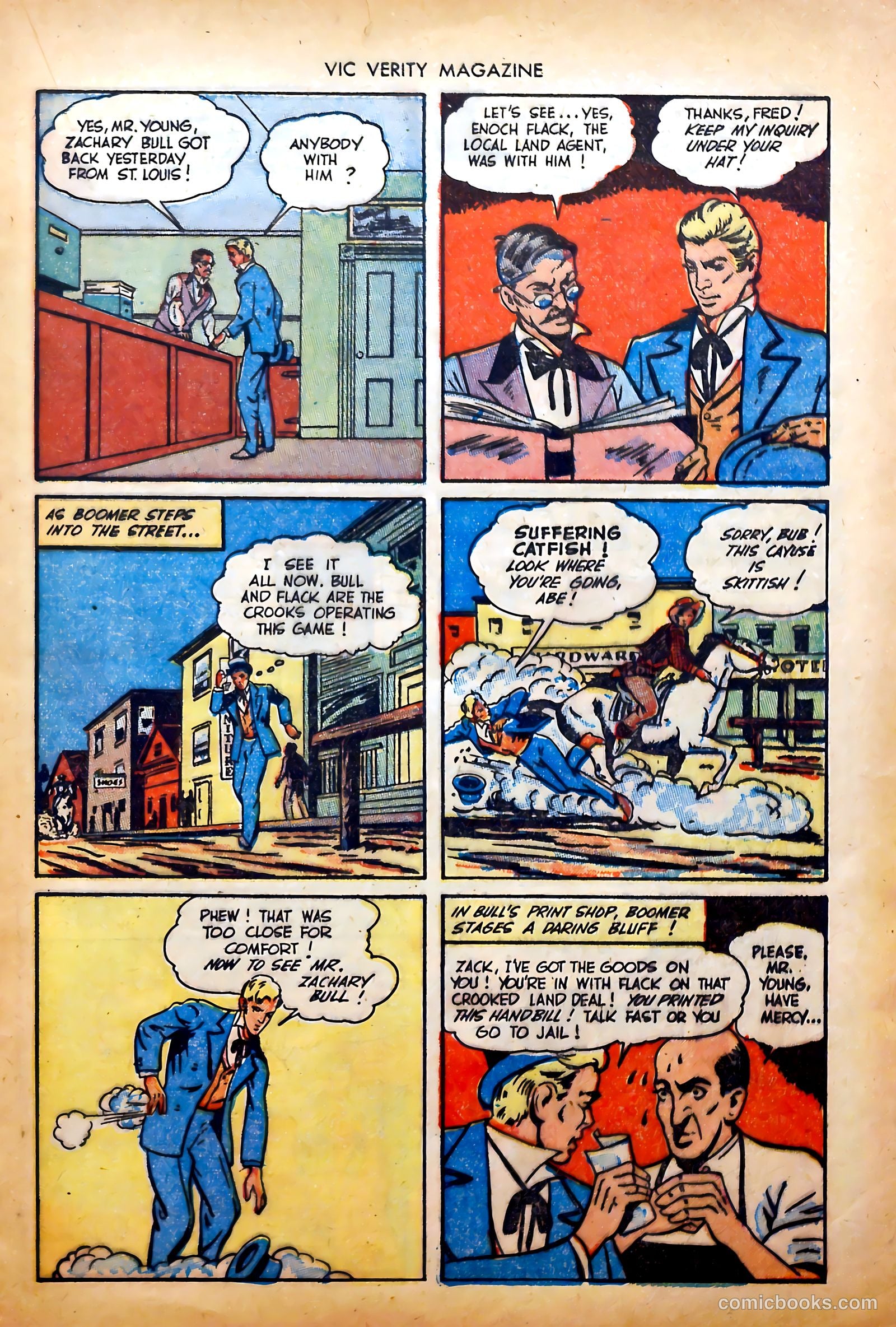Vic Verity Magazine #6 — page 17 of 37