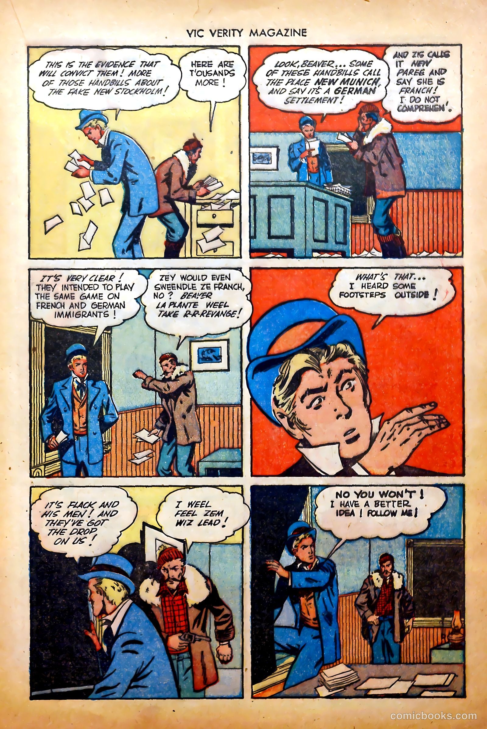 Vic Verity Magazine #6 — page 21 of 37