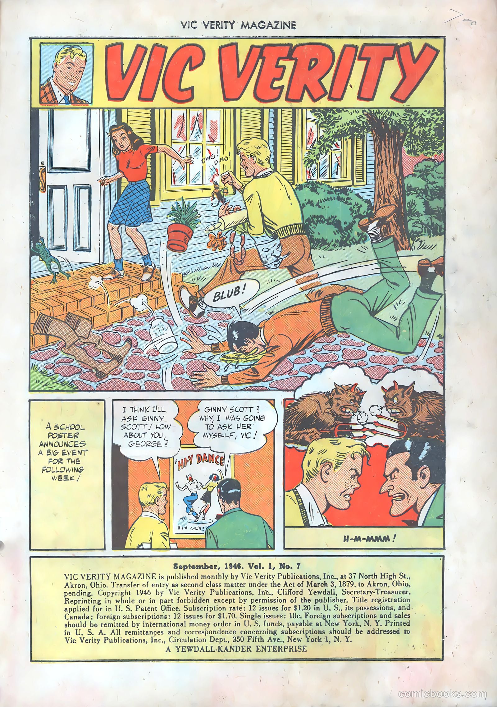 Vic Verity Magazine #7 — page 3 of 52