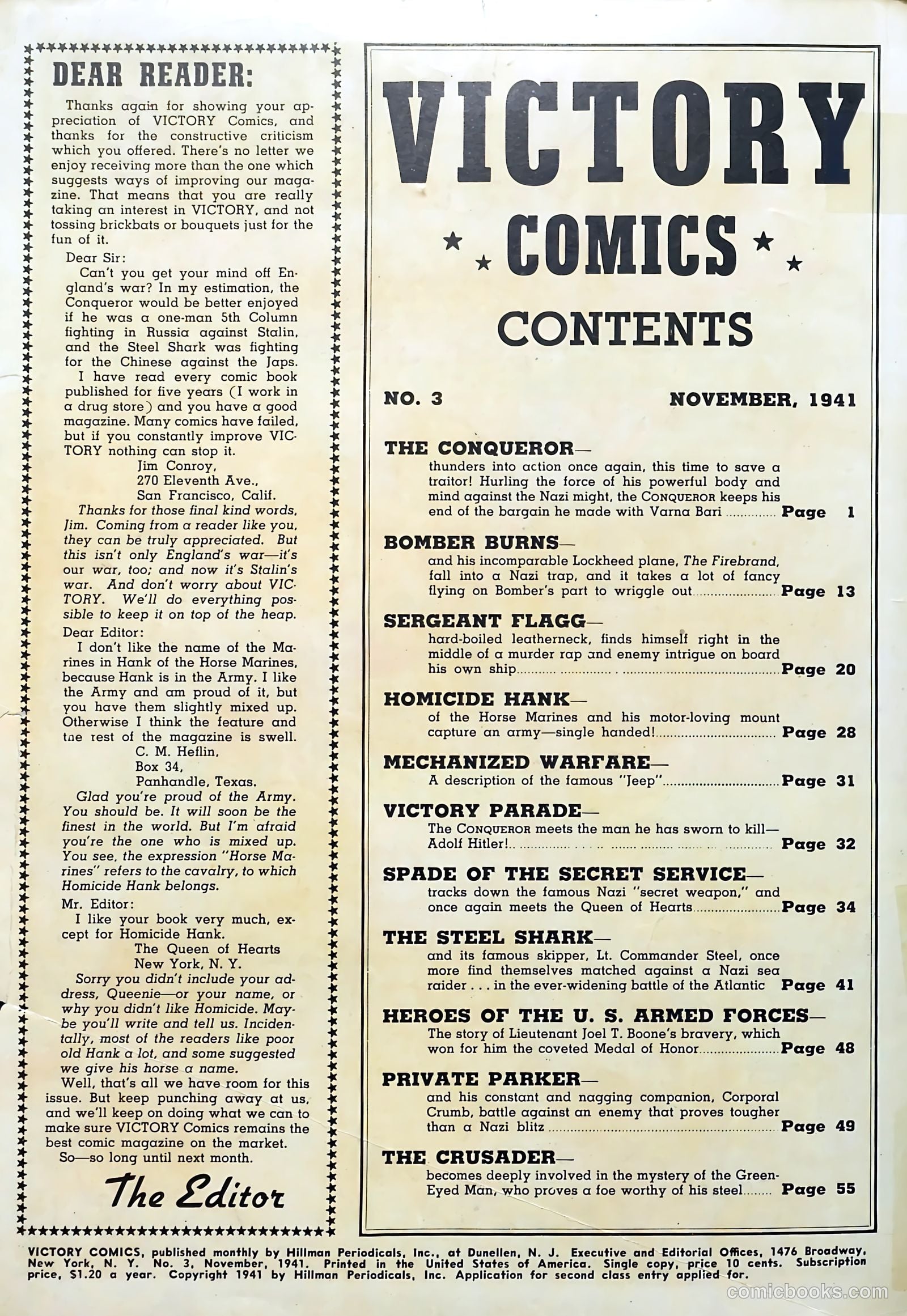 Victory Comics #3 — page 2 of 68