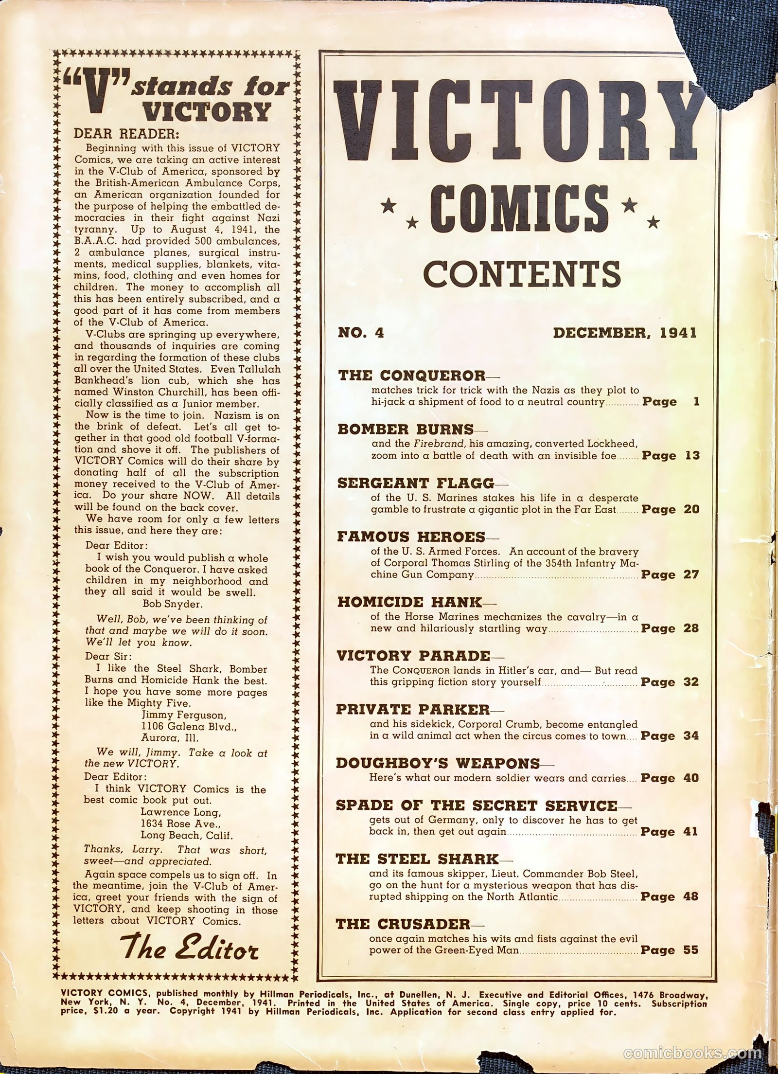 Victory Comics #4 — page 2 of 67