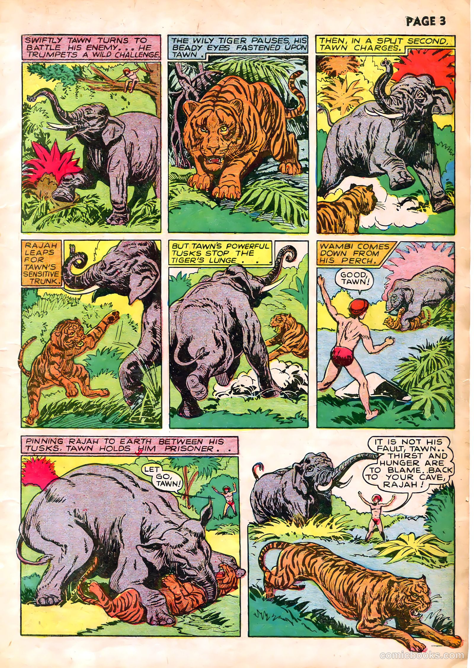 Wambi, Jungle Boy #1 — page 6 of 69