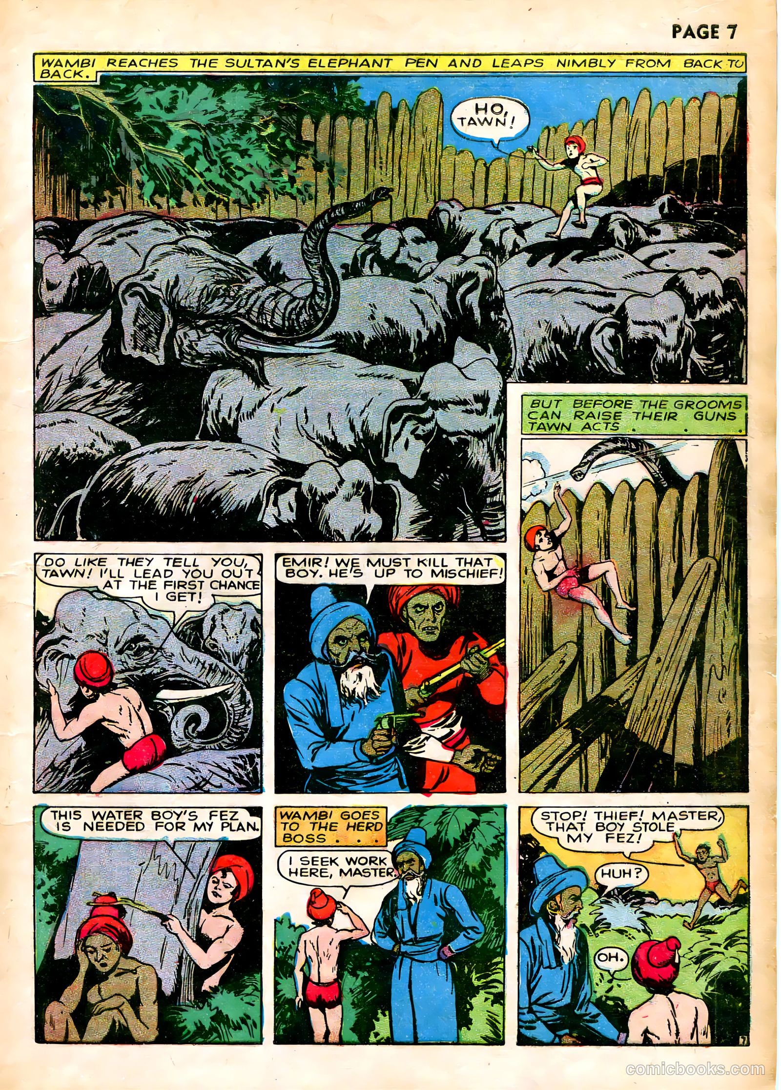 Wambi, Jungle Boy #1 — page 10 of 69