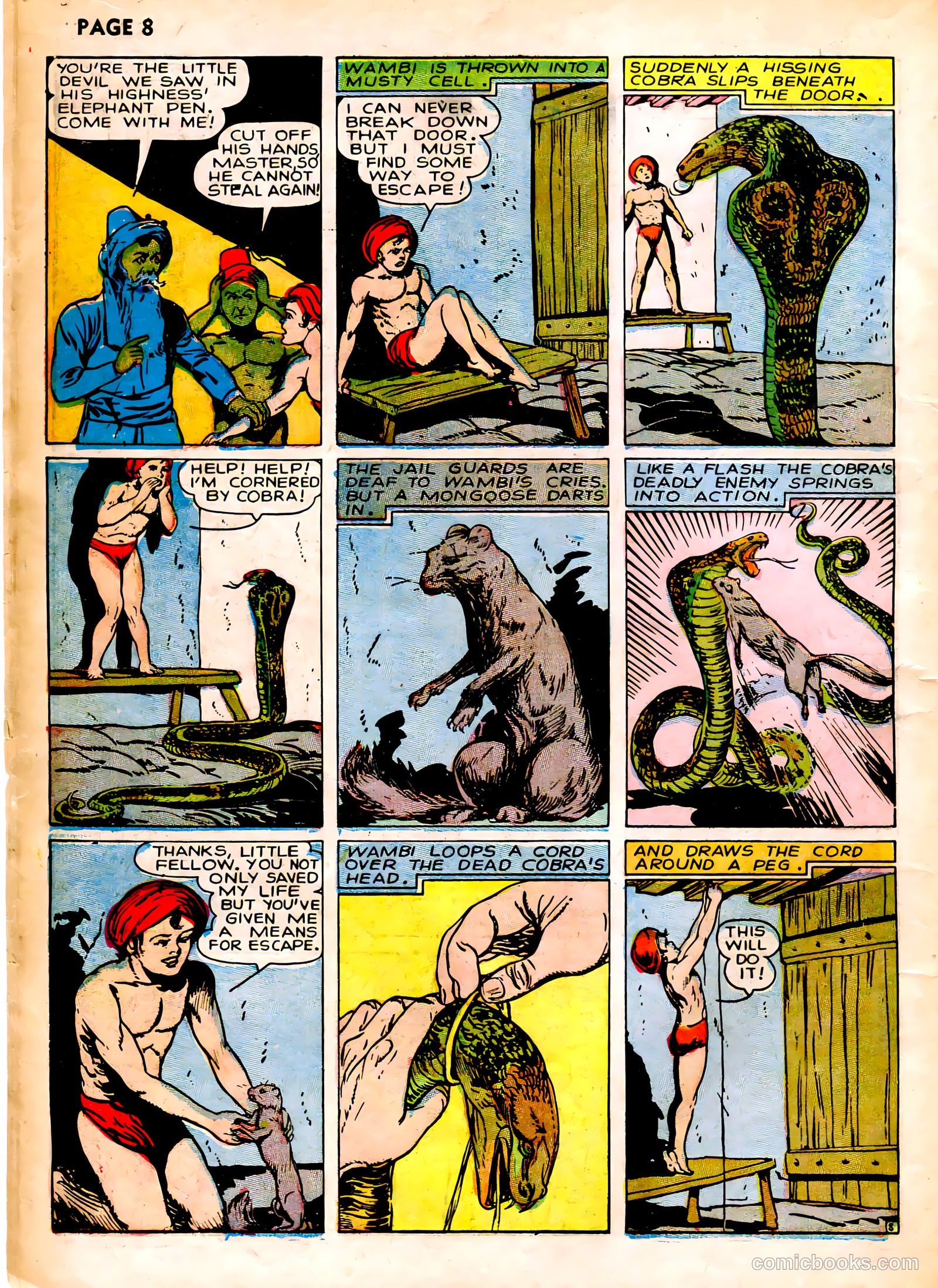 Wambi, Jungle Boy #1 — page 11 of 69