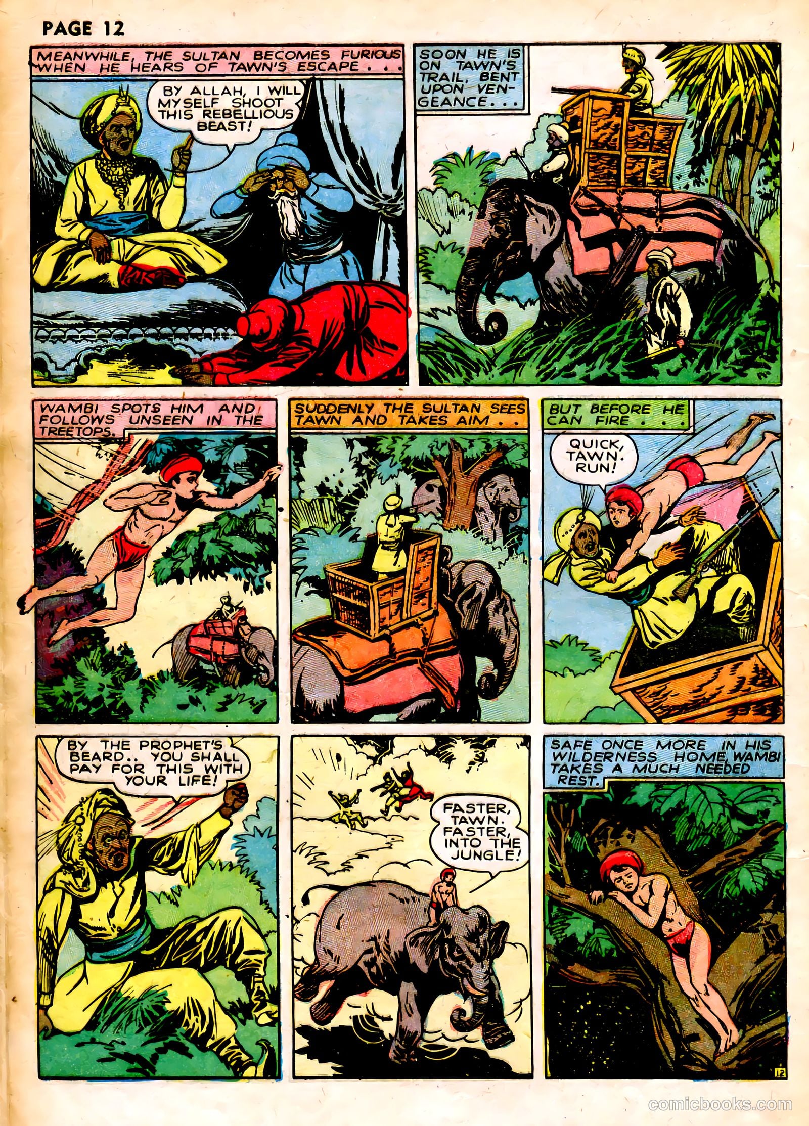 Wambi, Jungle Boy #1 — page 15 of 69