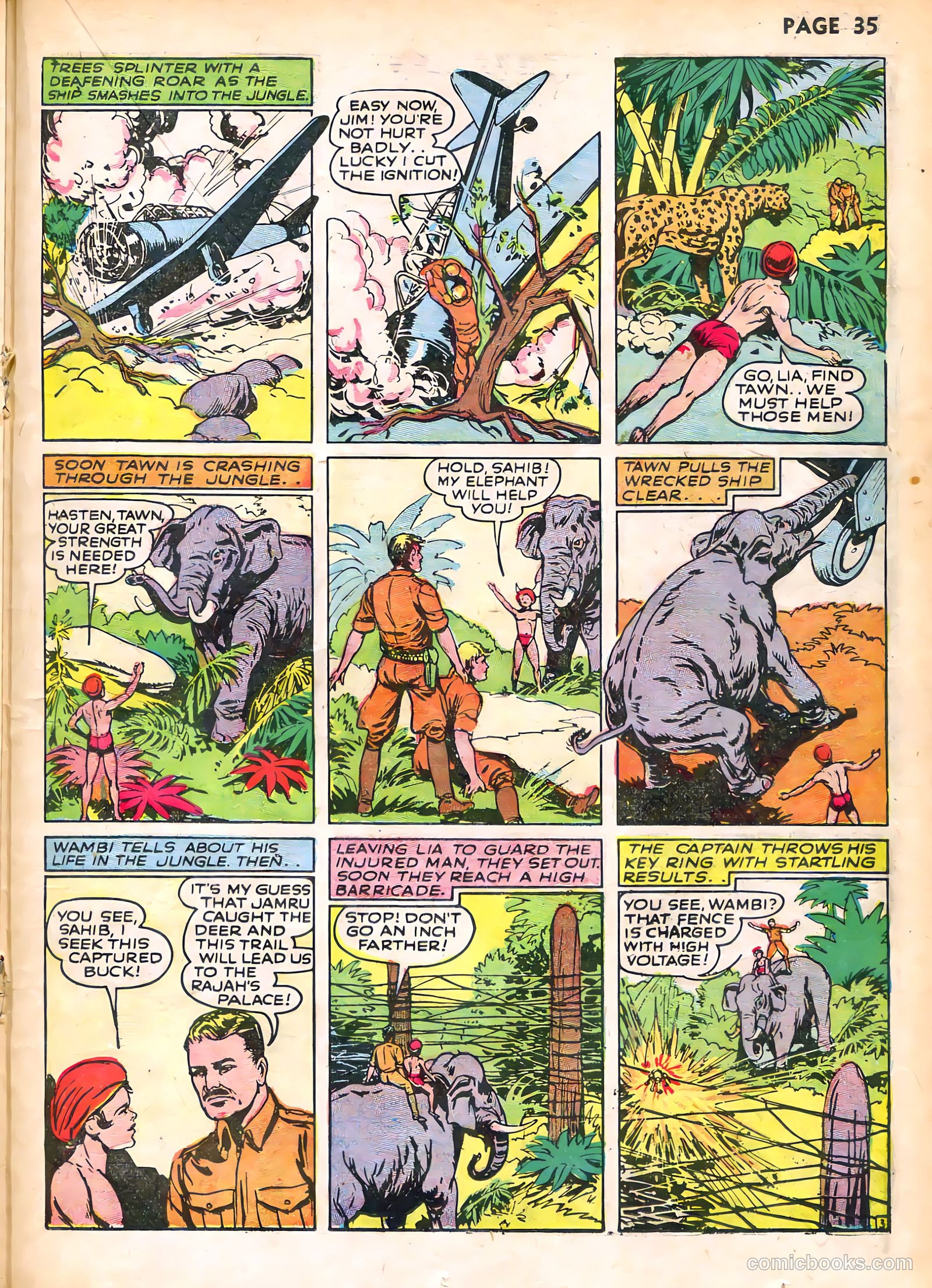 Wambi, Jungle Boy #1 — page 38 of 69