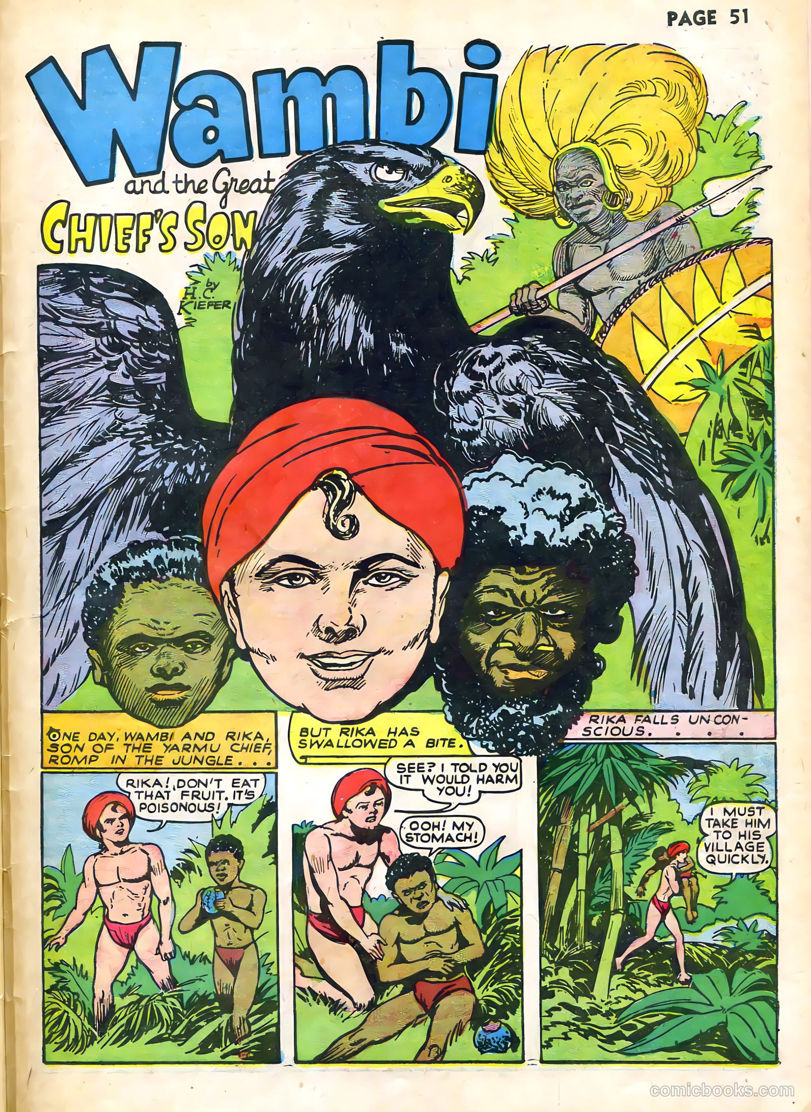 Wambi, Jungle Boy #1 — page 54 of 69