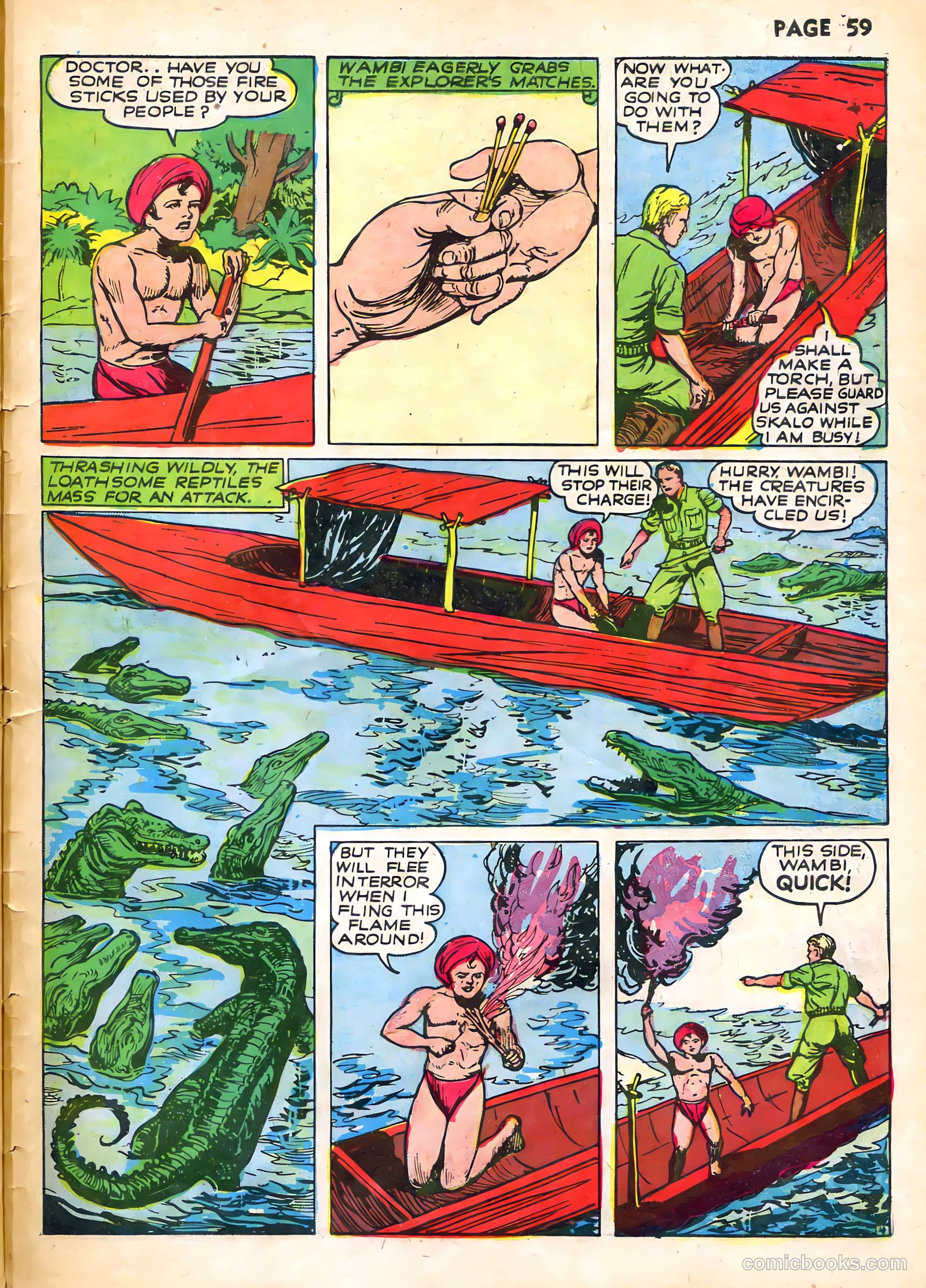 Wambi, Jungle Boy #1 — page 62 of 69