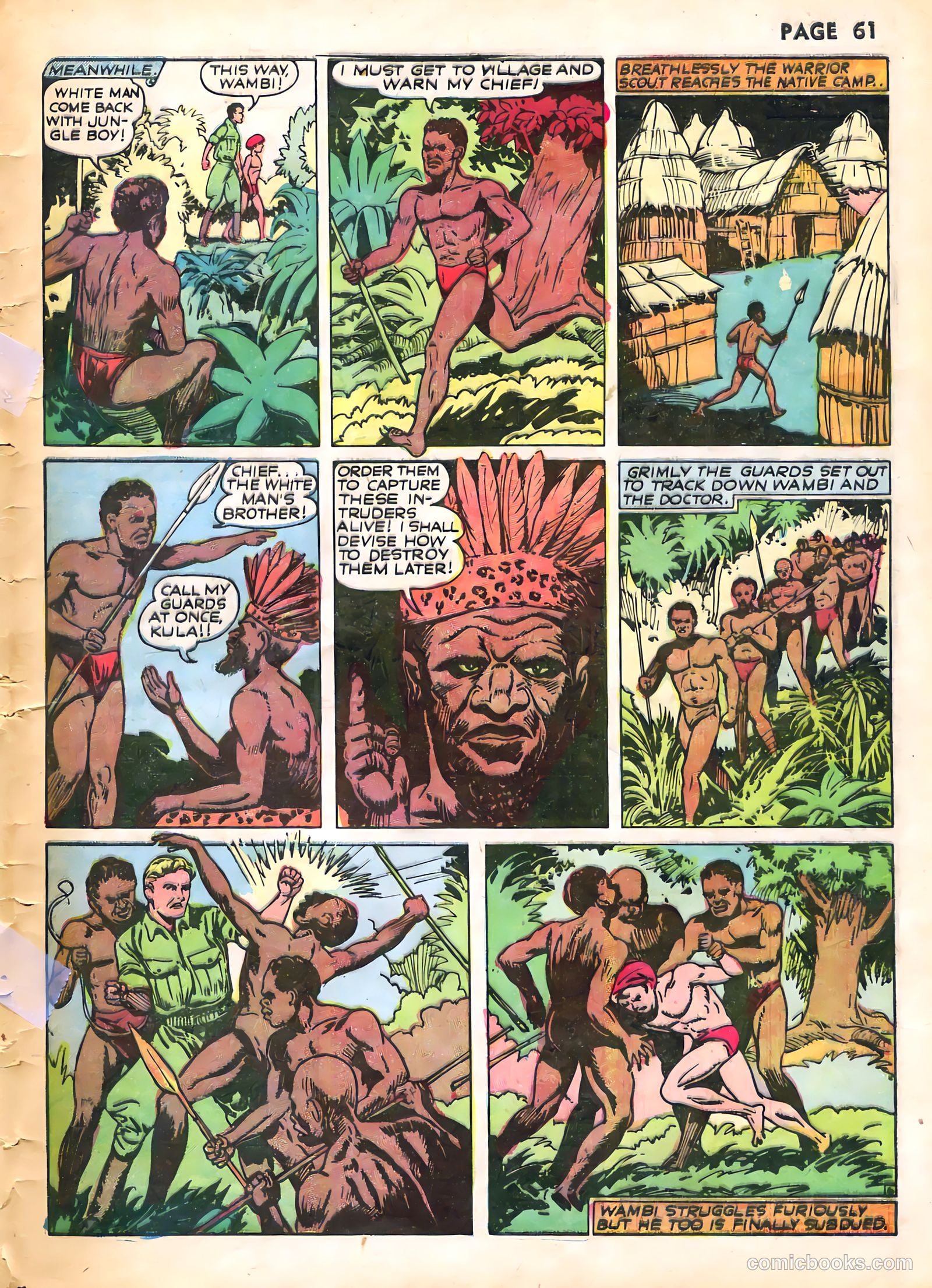 Wambi, Jungle Boy #1 — page 64 of 69