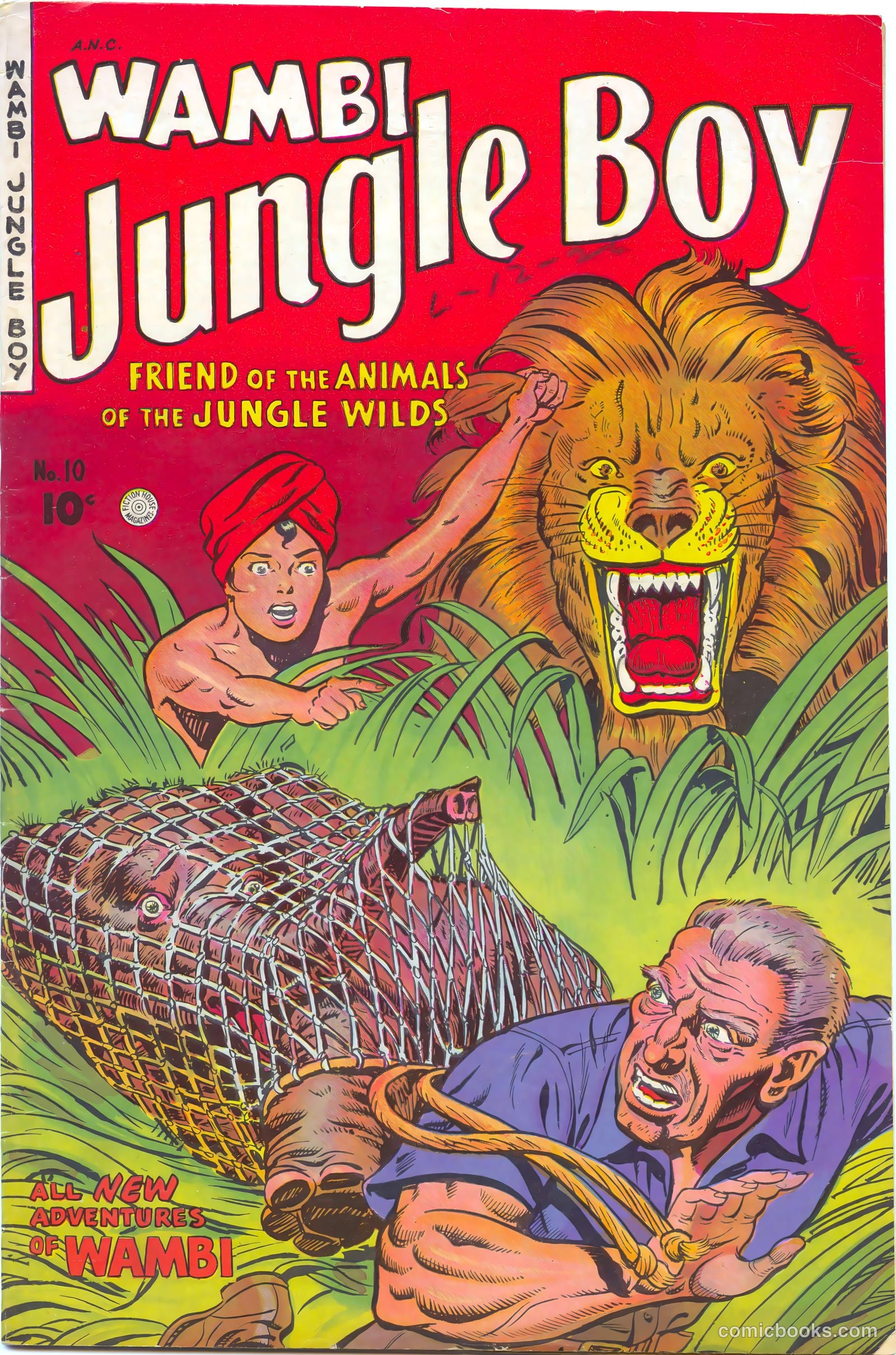Wambi, Jungle Boy #10 — page 1 of 36