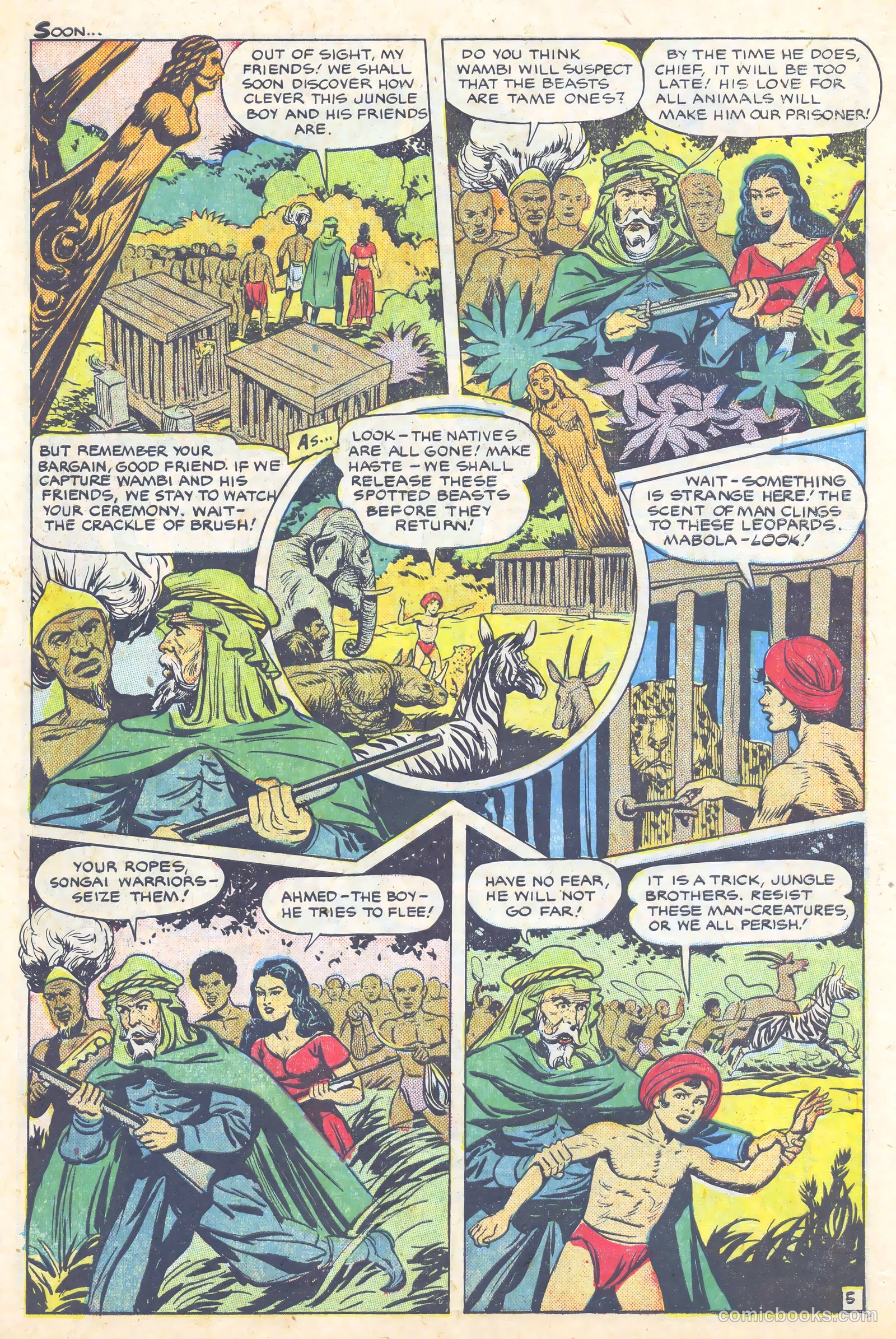 Wambi, Jungle Boy #10 — page 7 of 36