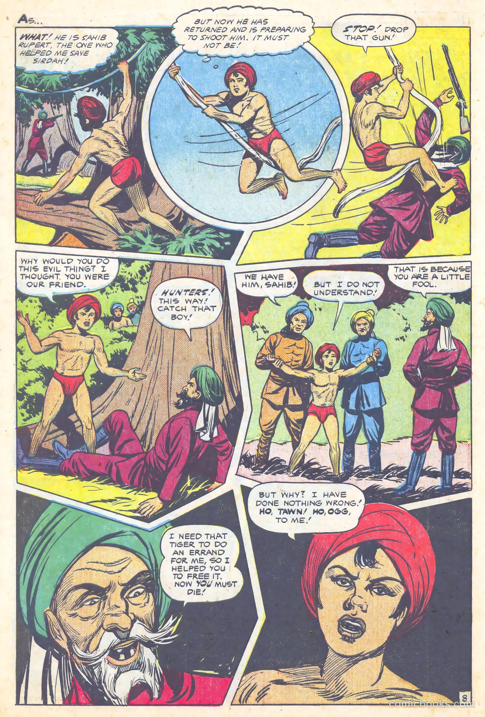 Wambi, Jungle Boy #10 — page 30 of 36