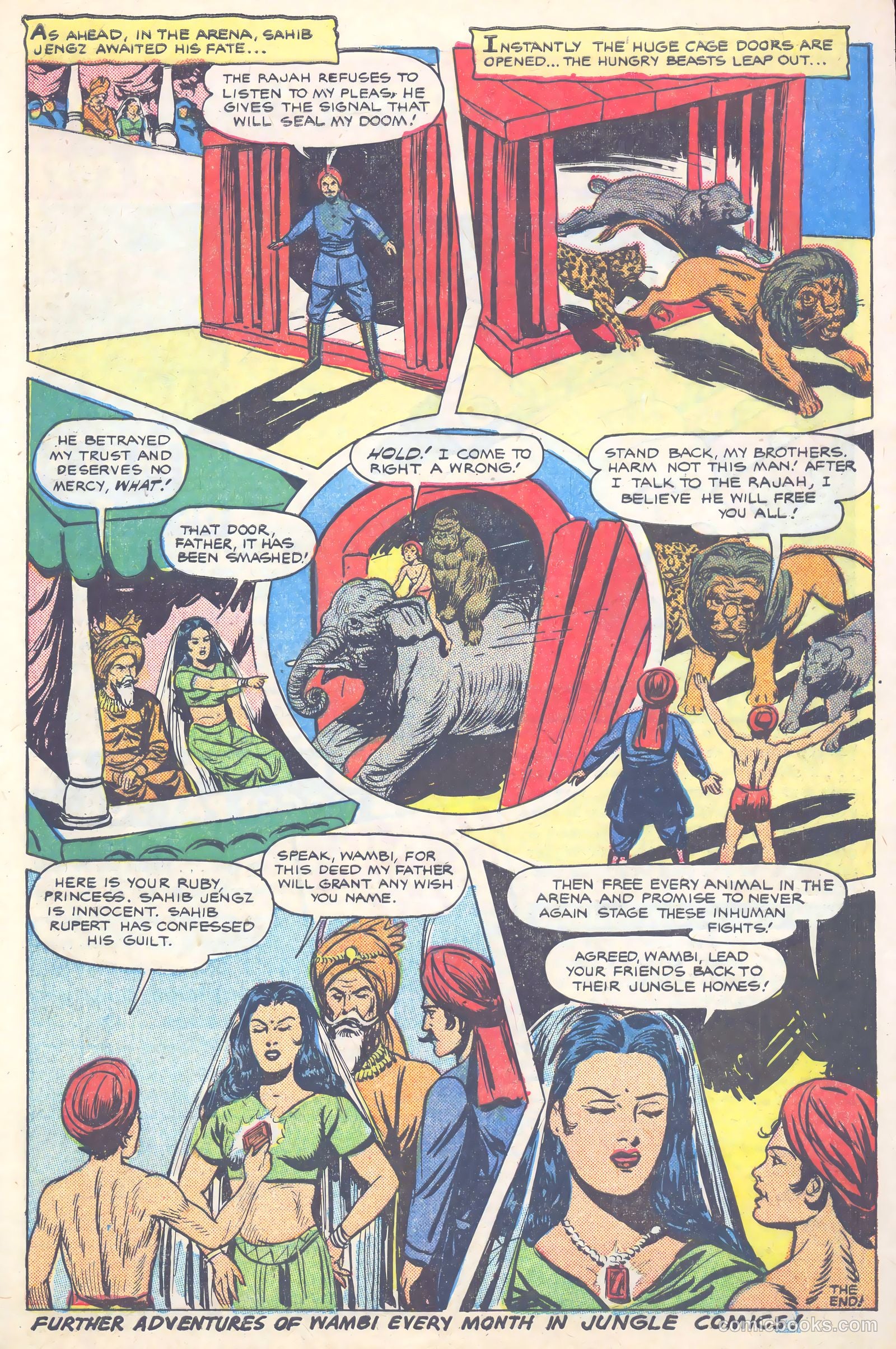 Wambi, Jungle Boy #10 — page 33 of 36