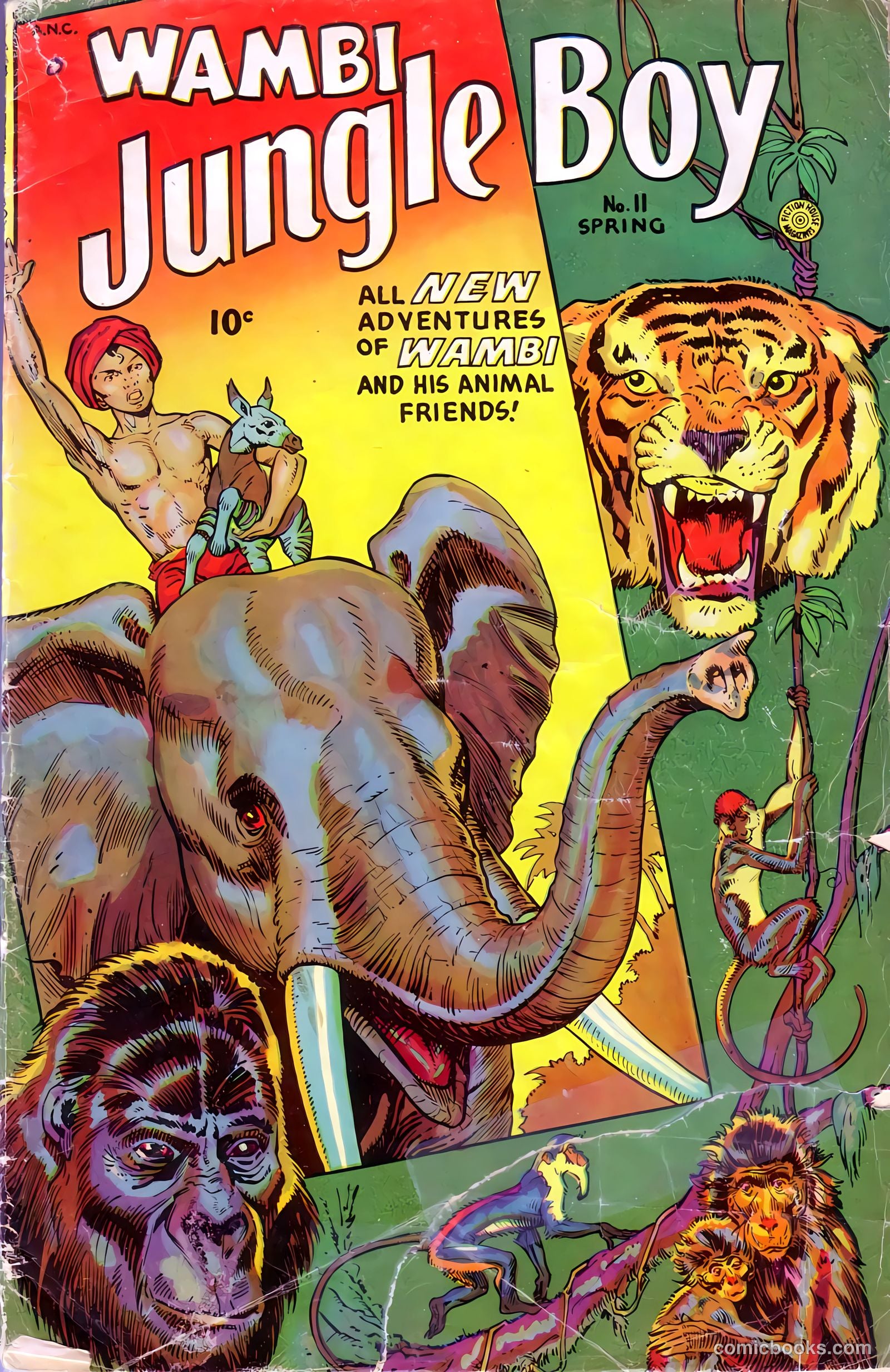 Wambi, Jungle Boy #11 — page 1 of 36