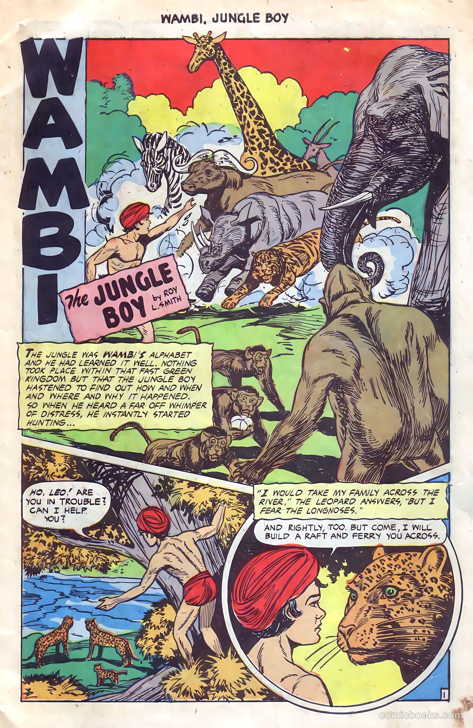 Wambi, Jungle Boy #11 — page 3 of 36