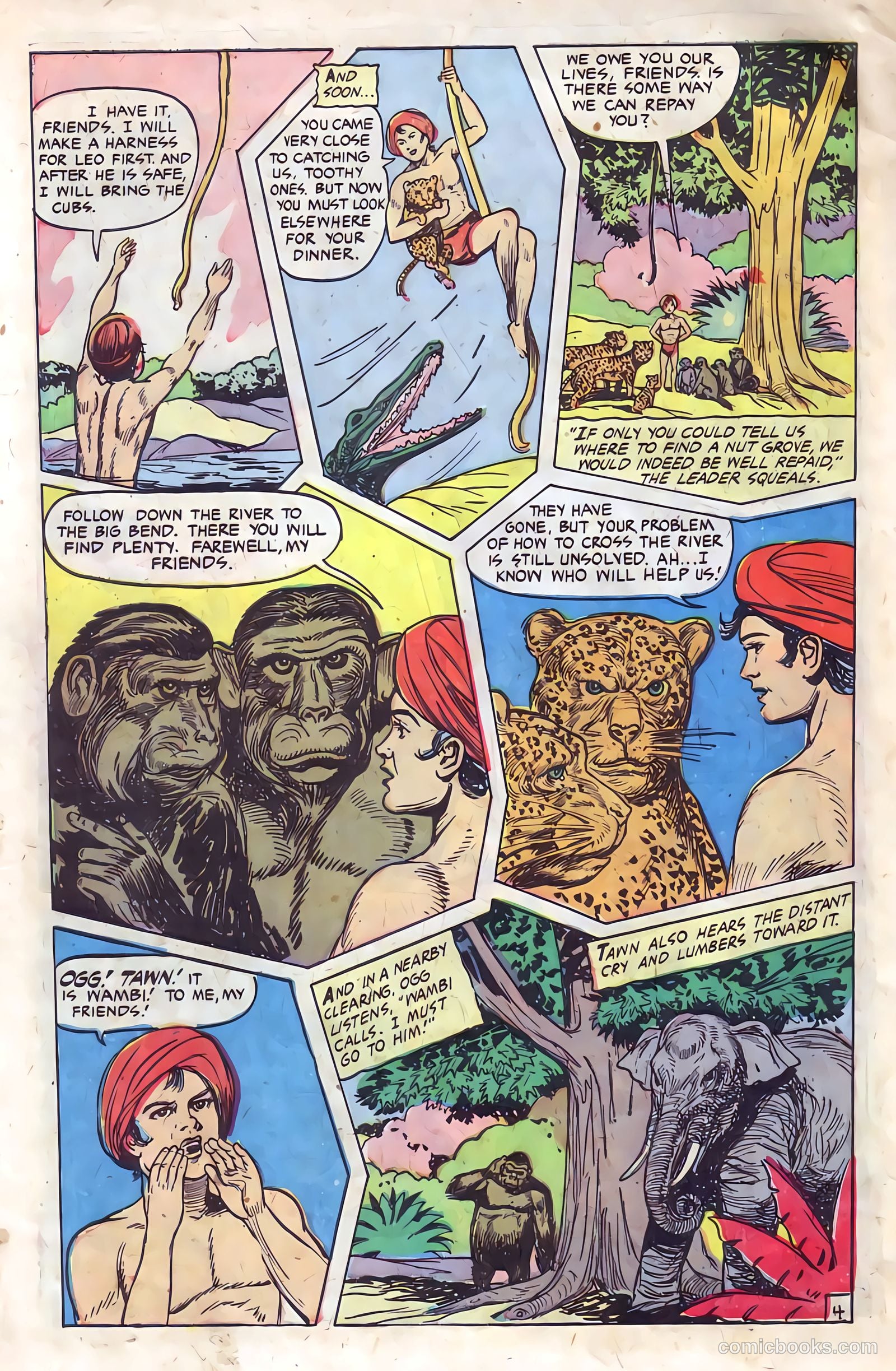 Wambi, Jungle Boy #11 — page 6 of 36