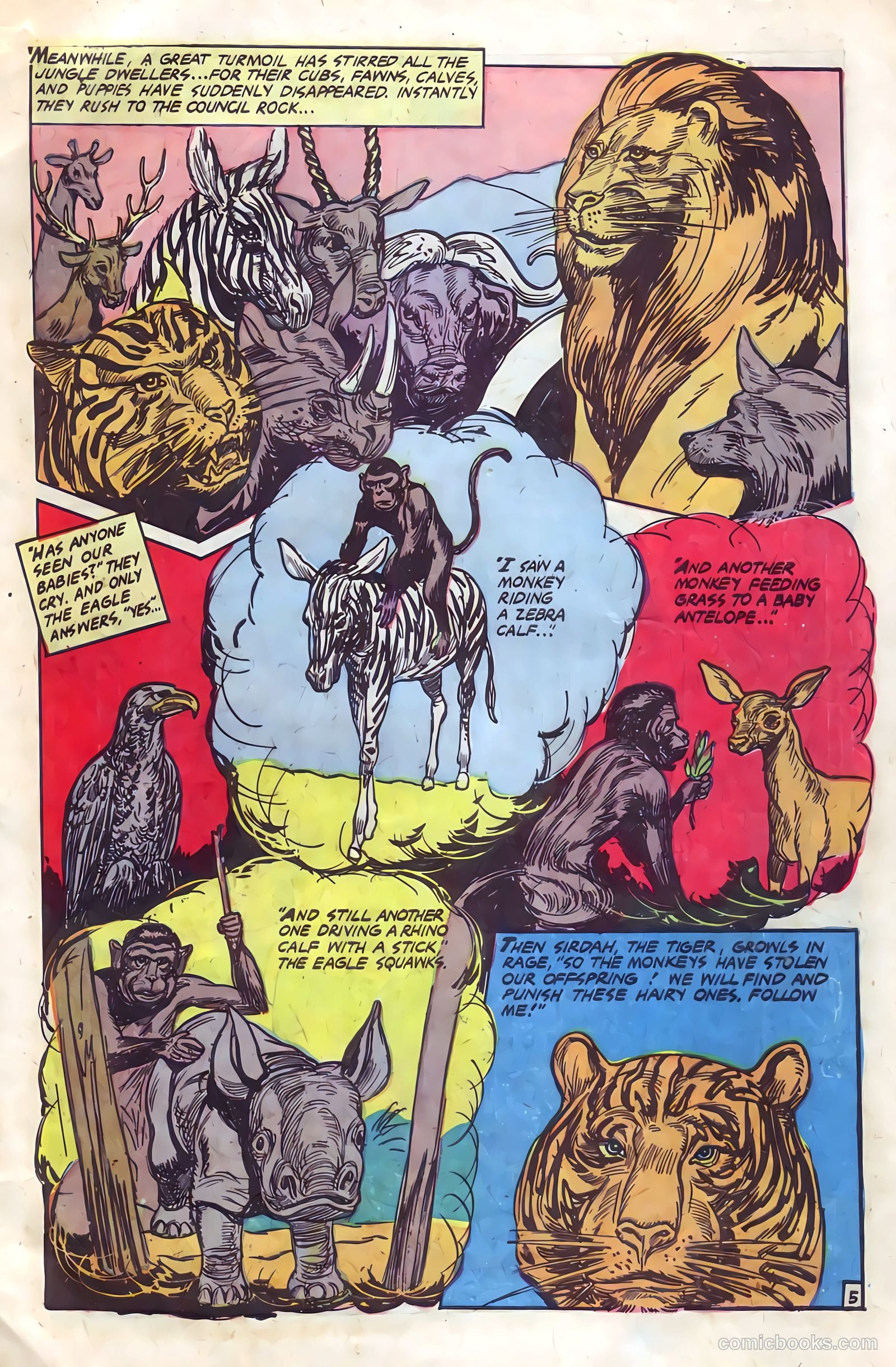 Wambi, Jungle Boy #11 — page 7 of 36