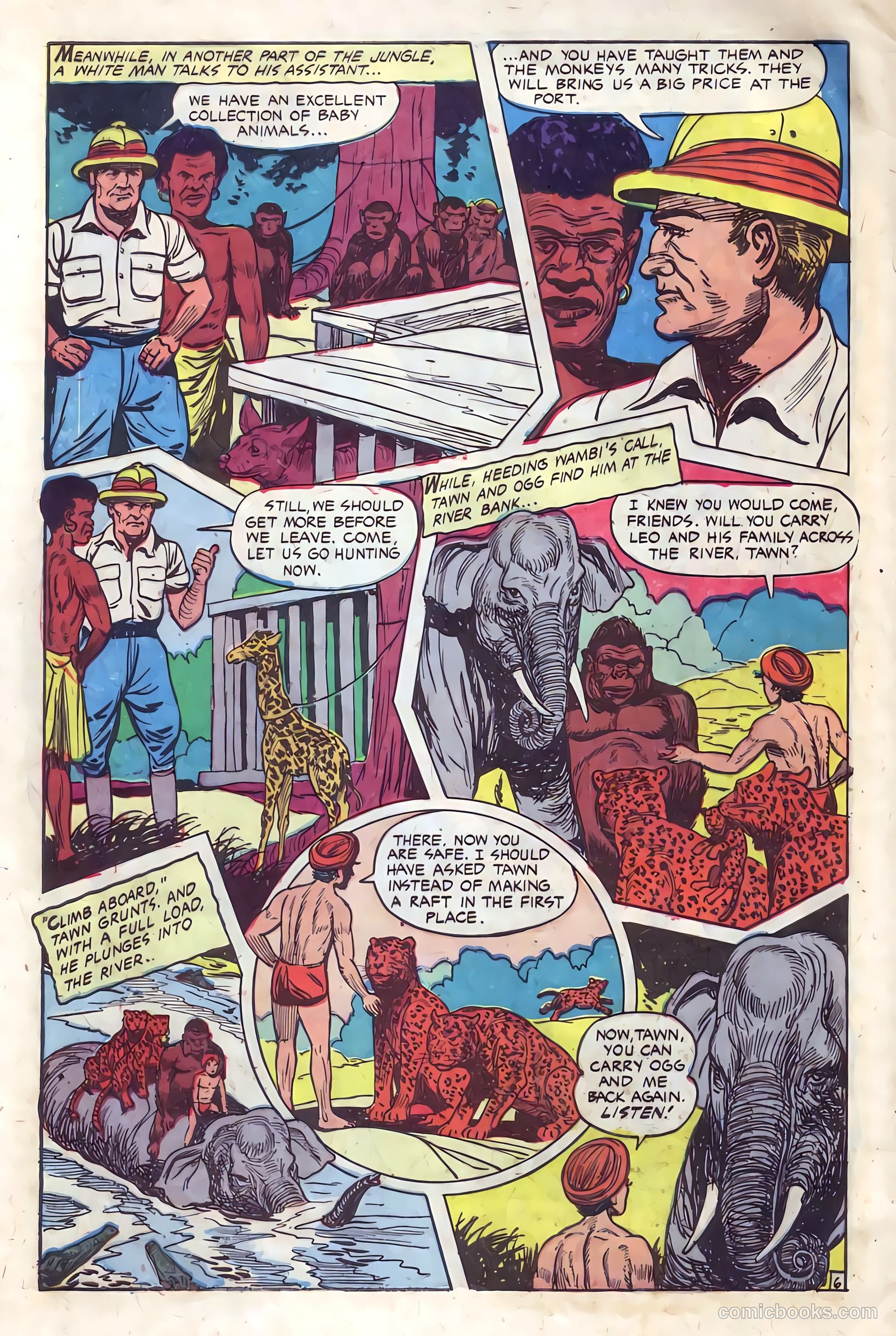 Wambi, Jungle Boy #11 — page 8 of 36
