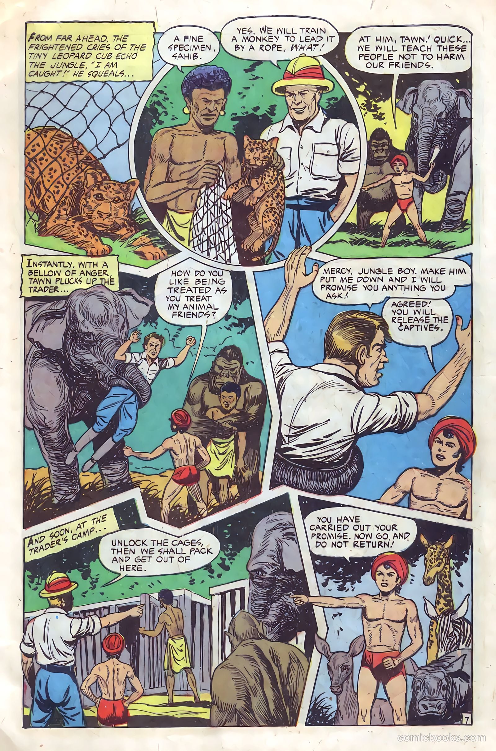 Wambi, Jungle Boy #11 — page 9 of 36