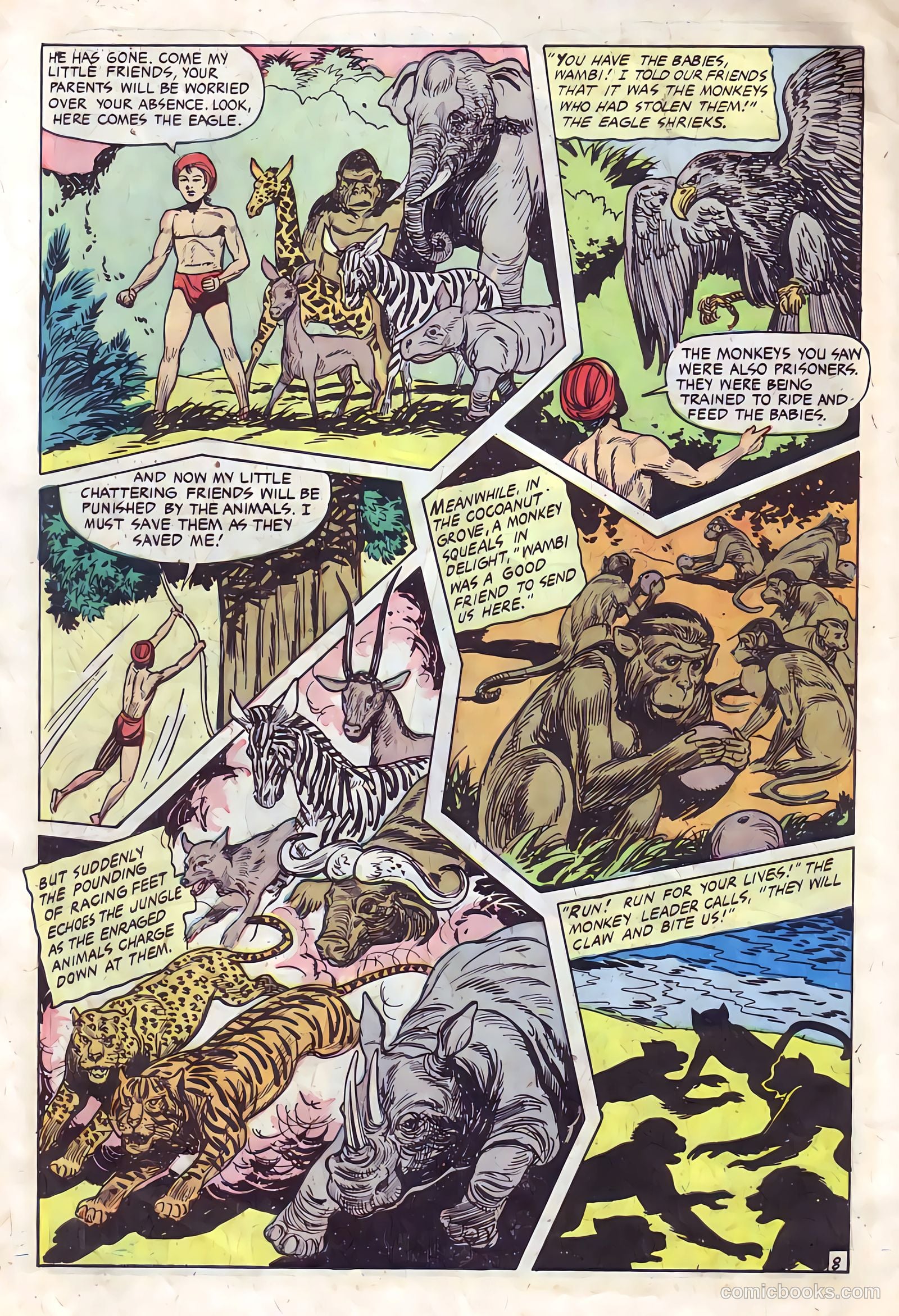 Wambi, Jungle Boy #11 — page 10 of 36