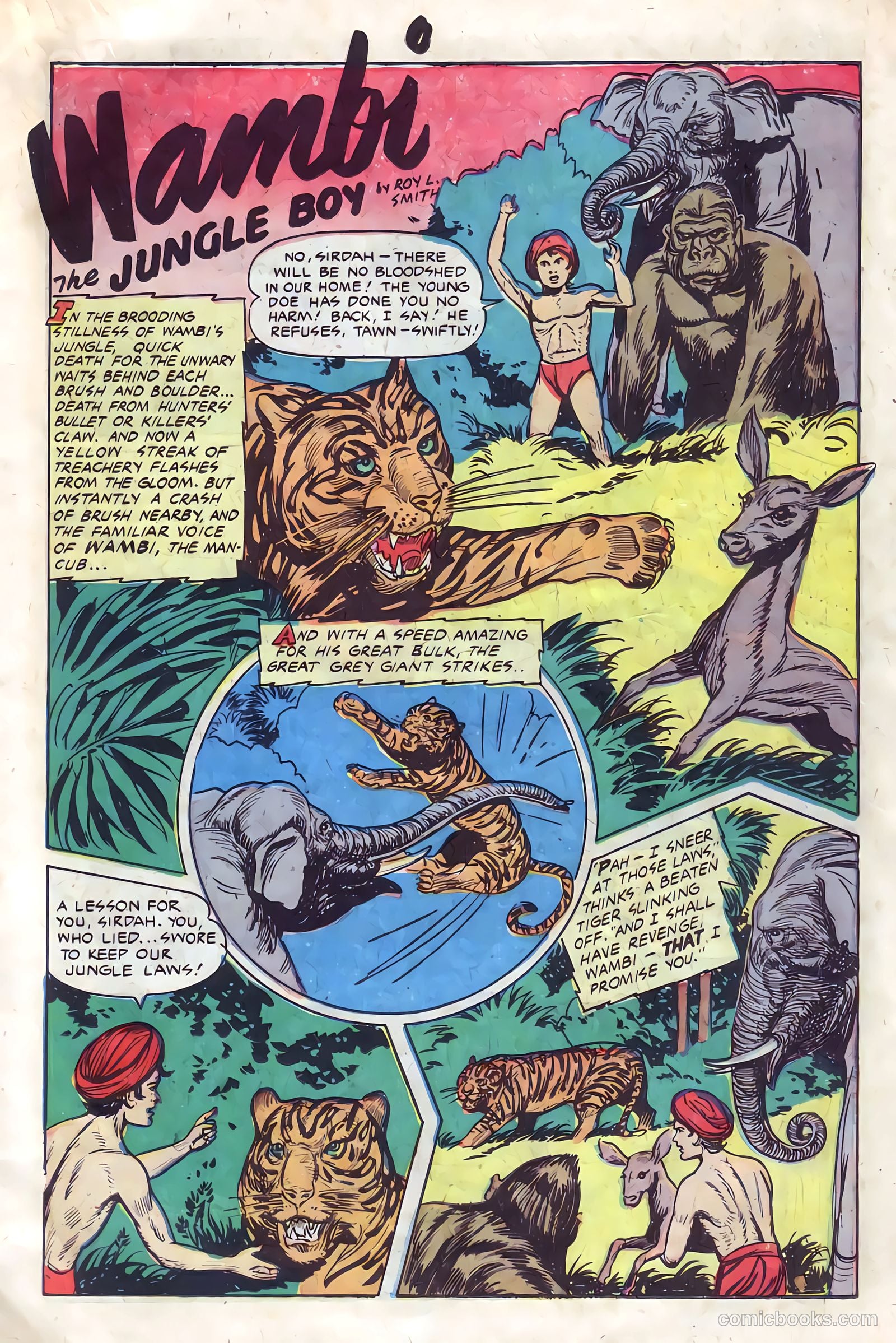 Wambi, Jungle Boy #11 — page 15 of 36
