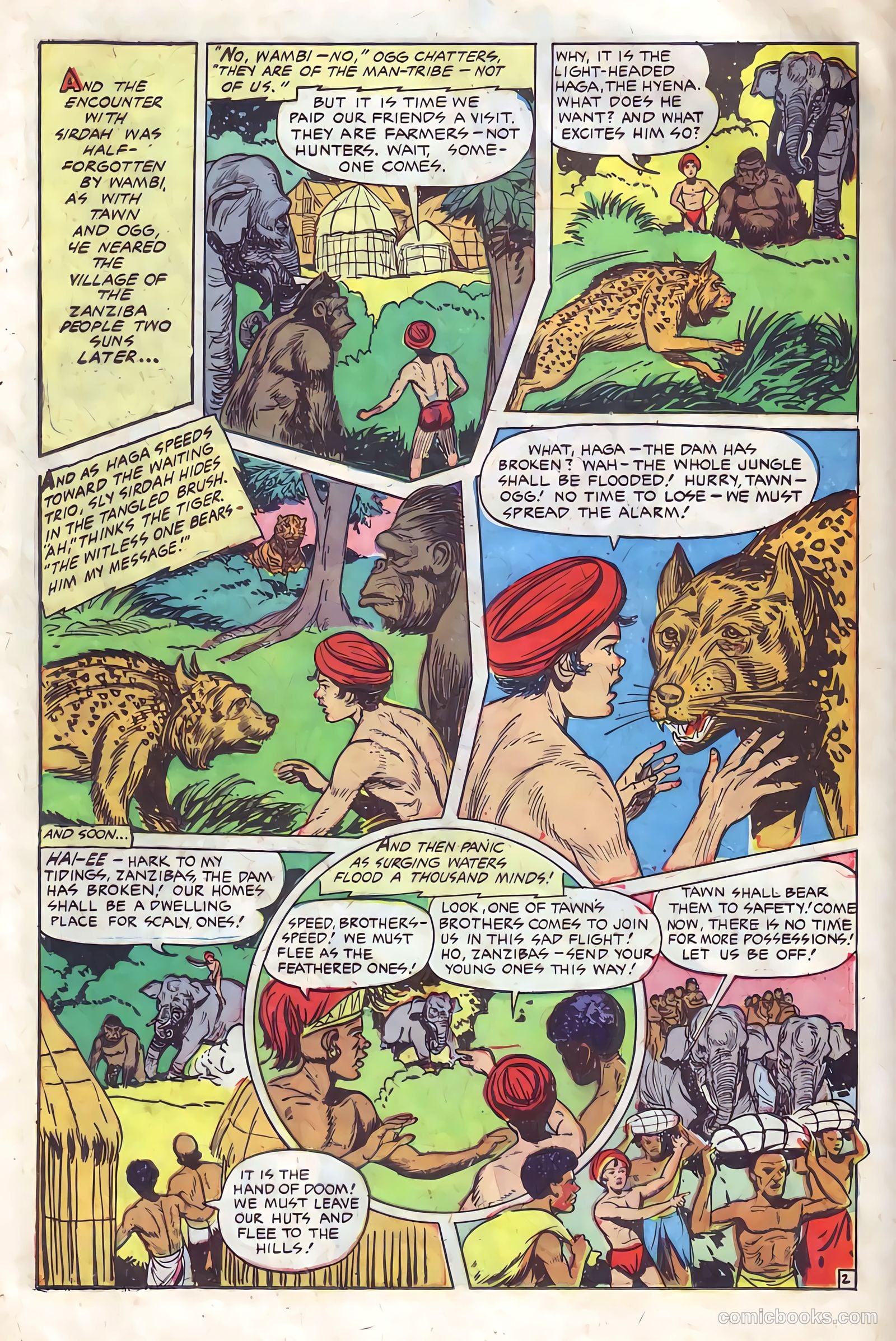 Wambi, Jungle Boy #11 — page 16 of 36