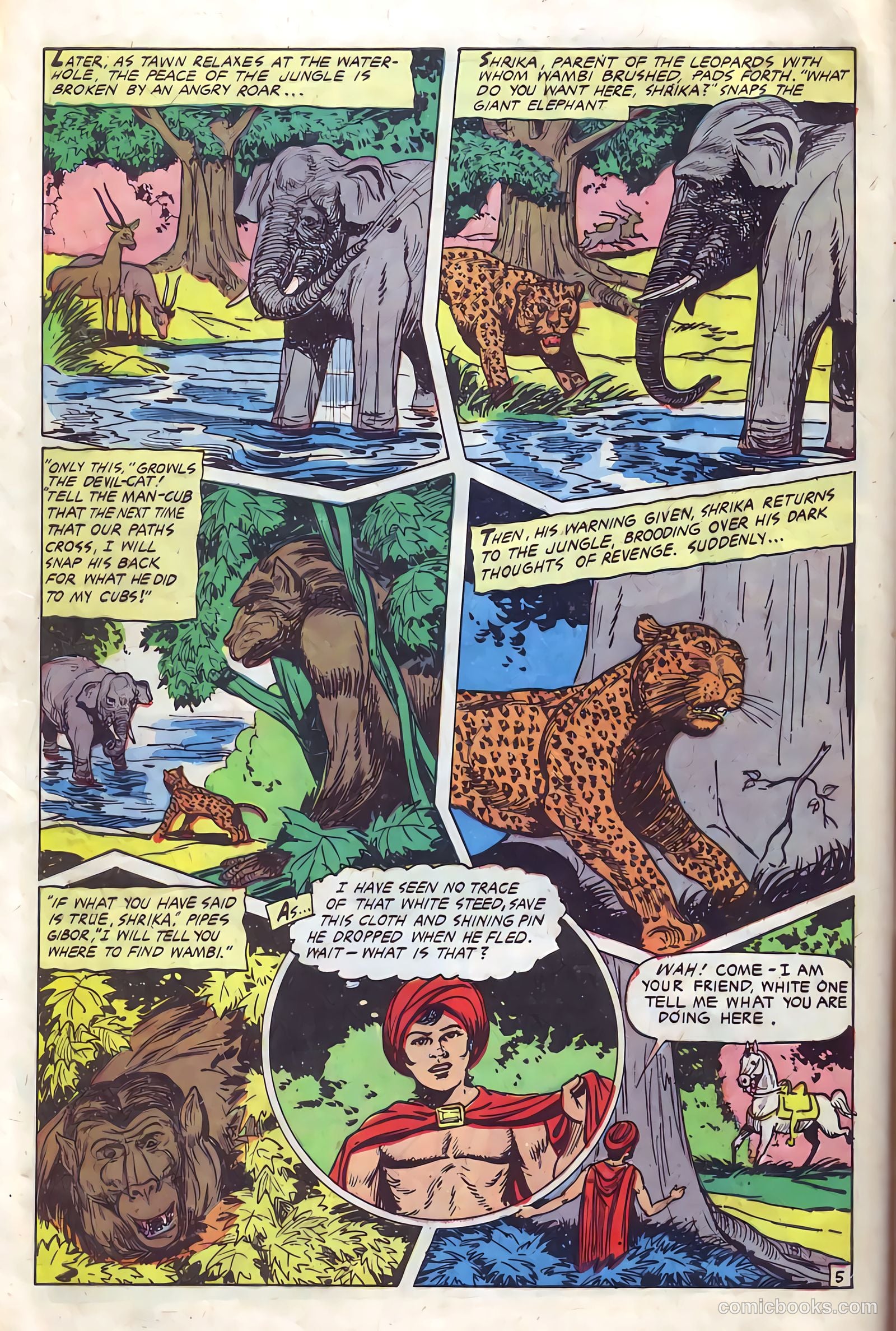 Wambi, Jungle Boy #11 — page 28 of 36