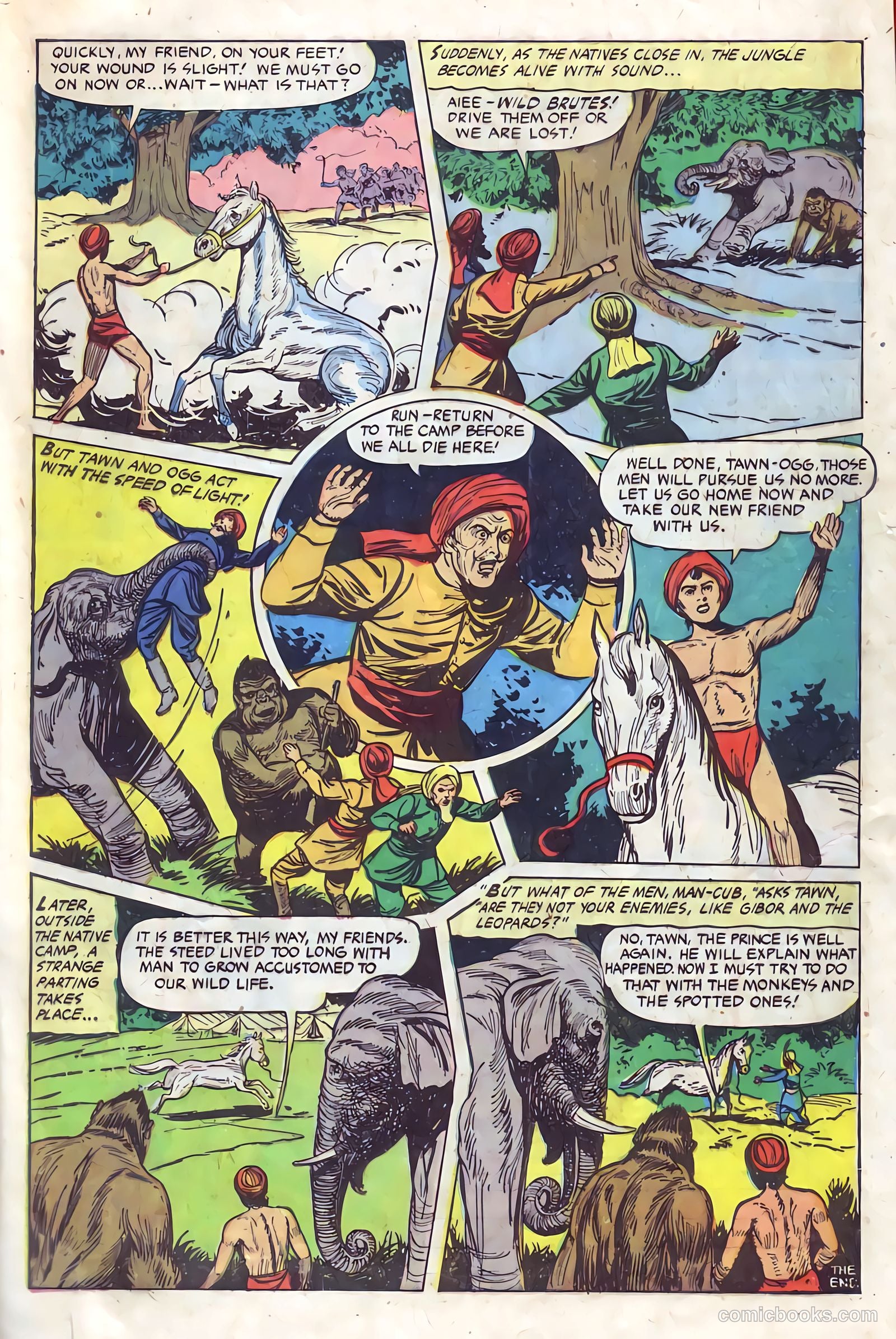 Wambi, Jungle Boy #11 — page 33 of 36