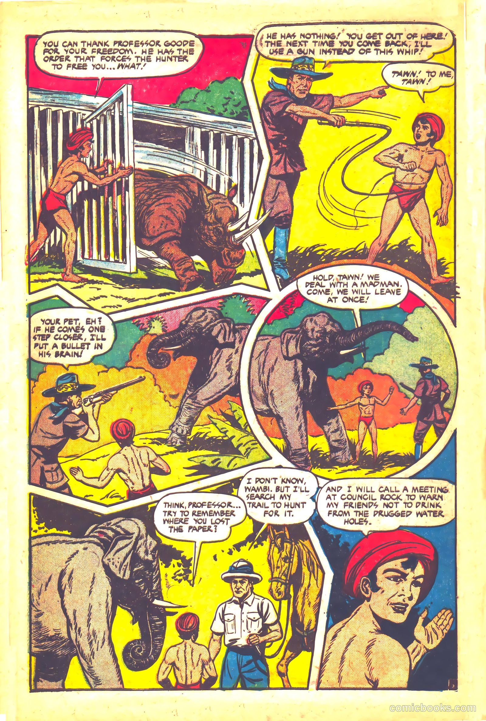 Wambi, Jungle Boy #12 — page 8 of 36