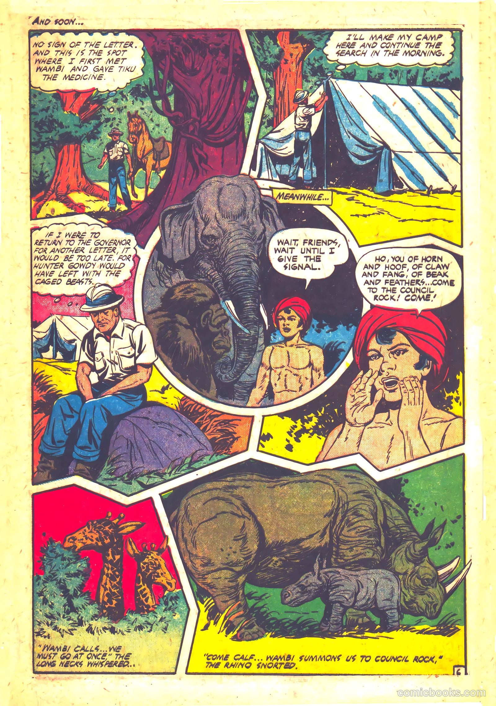 Wambi, Jungle Boy #12 — page 9 of 36
