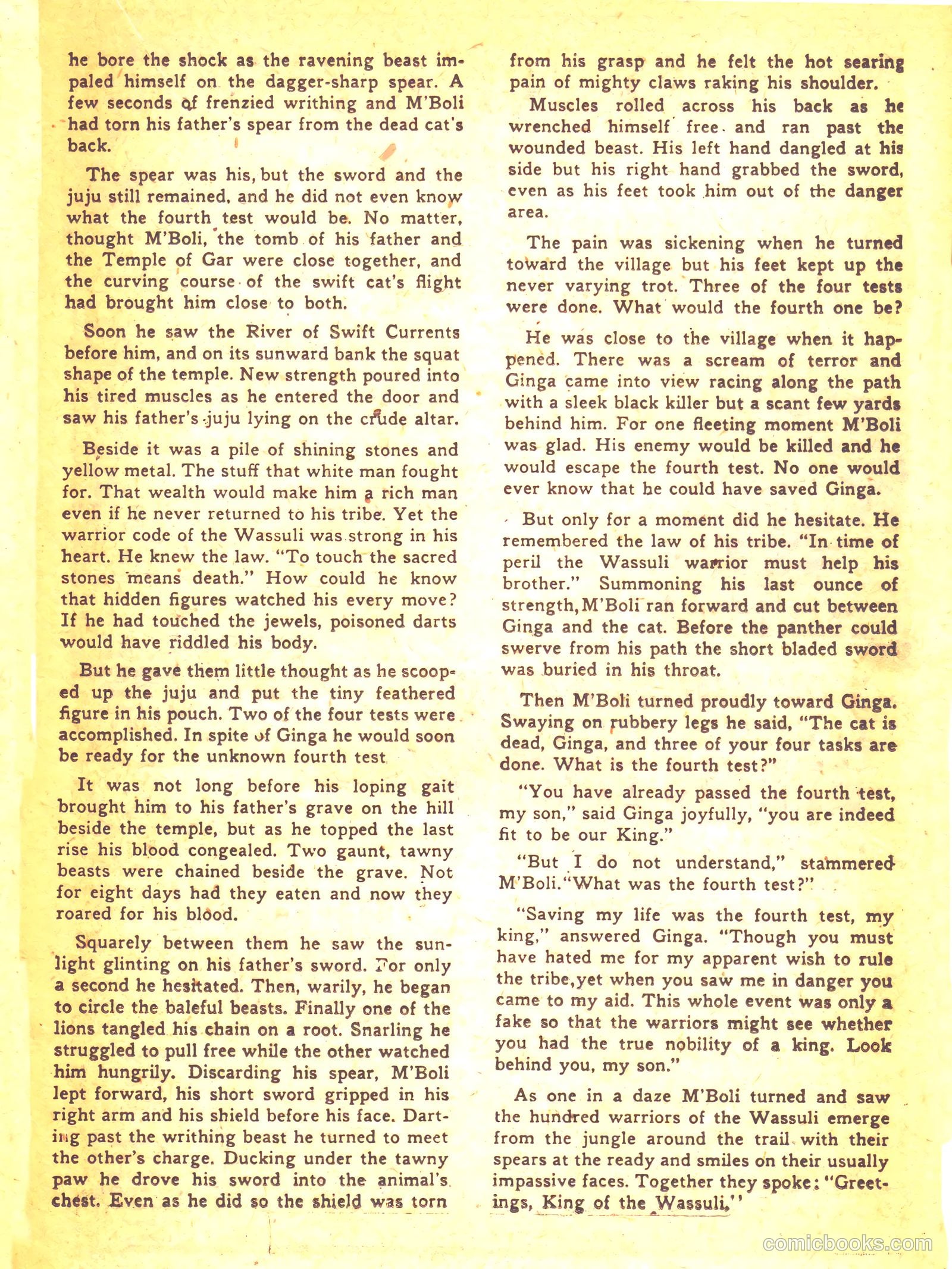 Wambi, Jungle Boy #12 — page 17 of 36