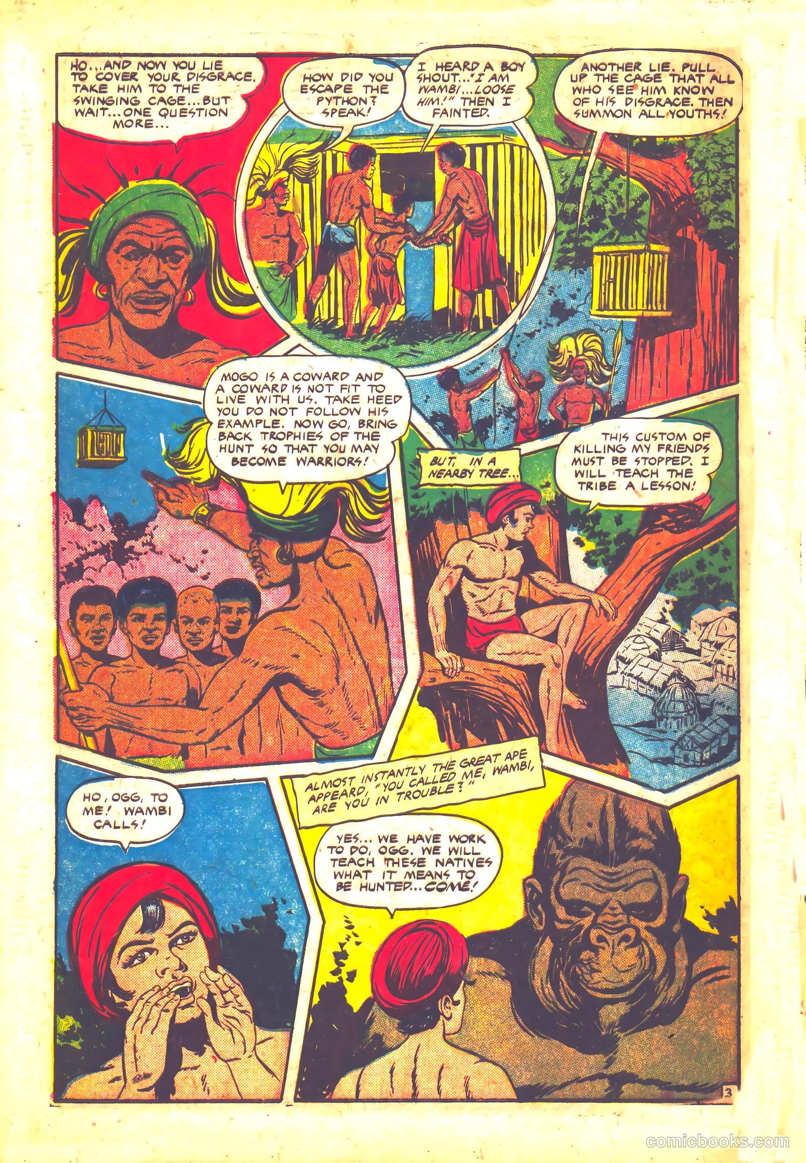 Wambi, Jungle Boy #12 — page 28 of 36