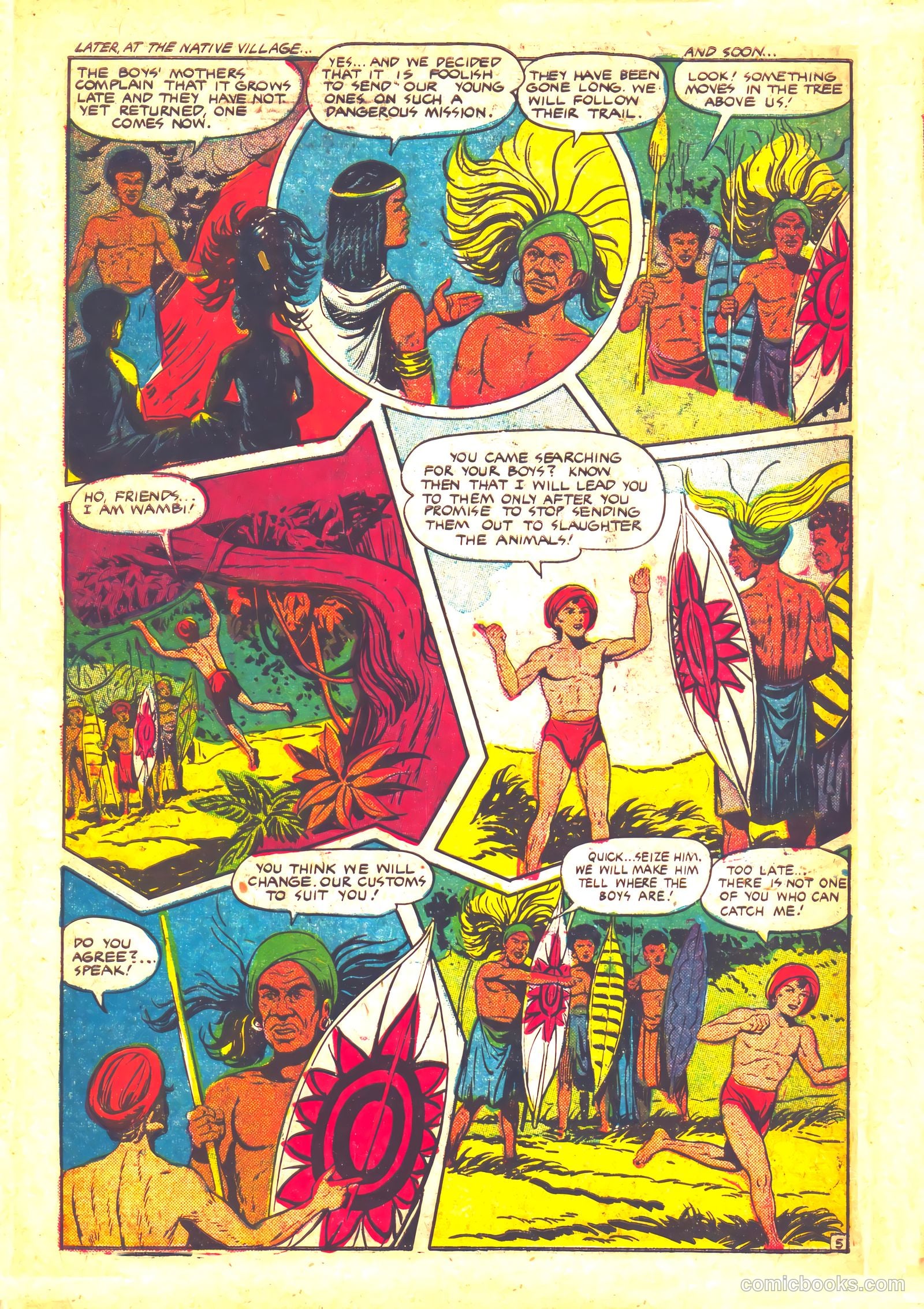 Wambi, Jungle Boy #12 — page 30 of 36