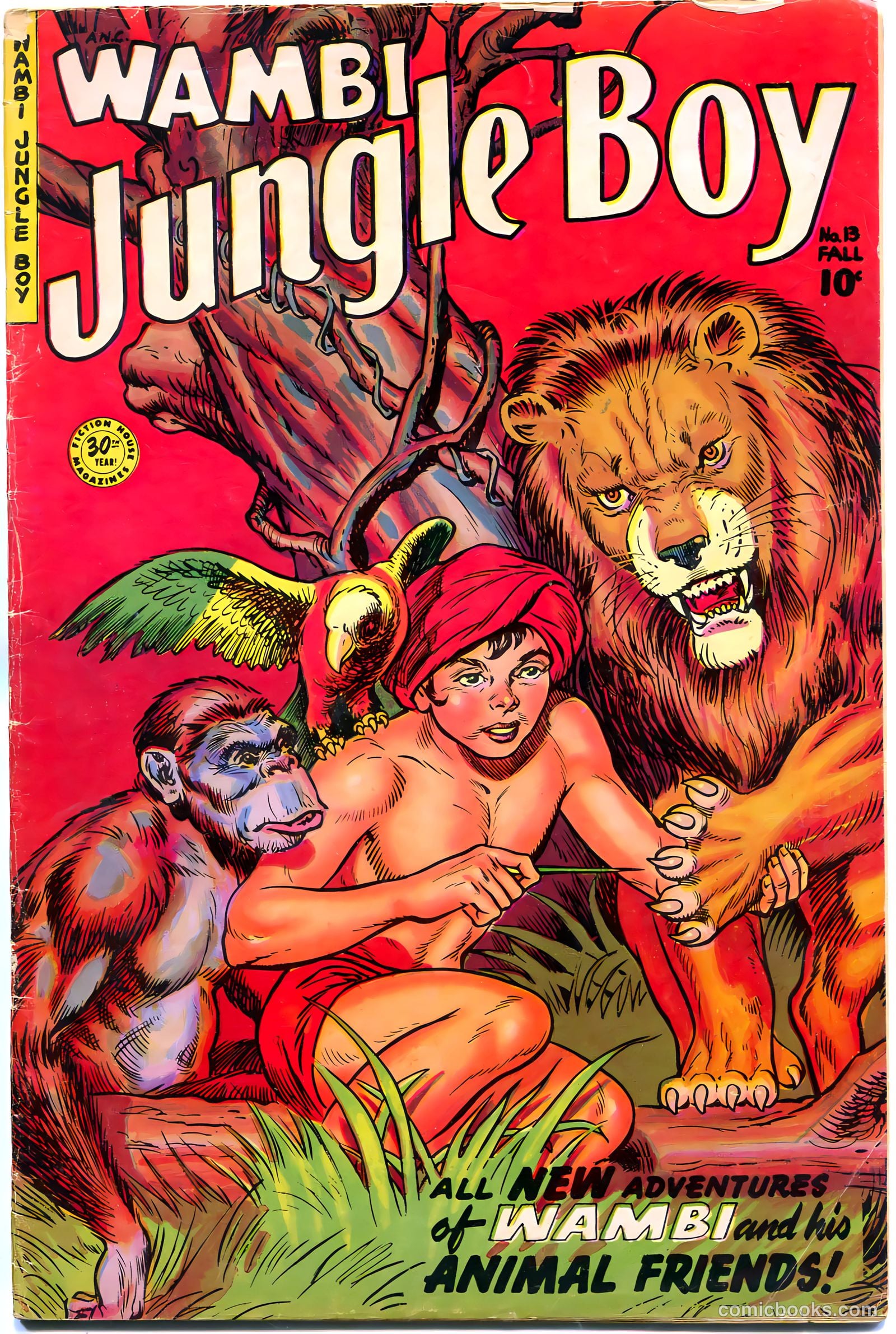 Wambi, Jungle Boy #13 — page 1 of 36