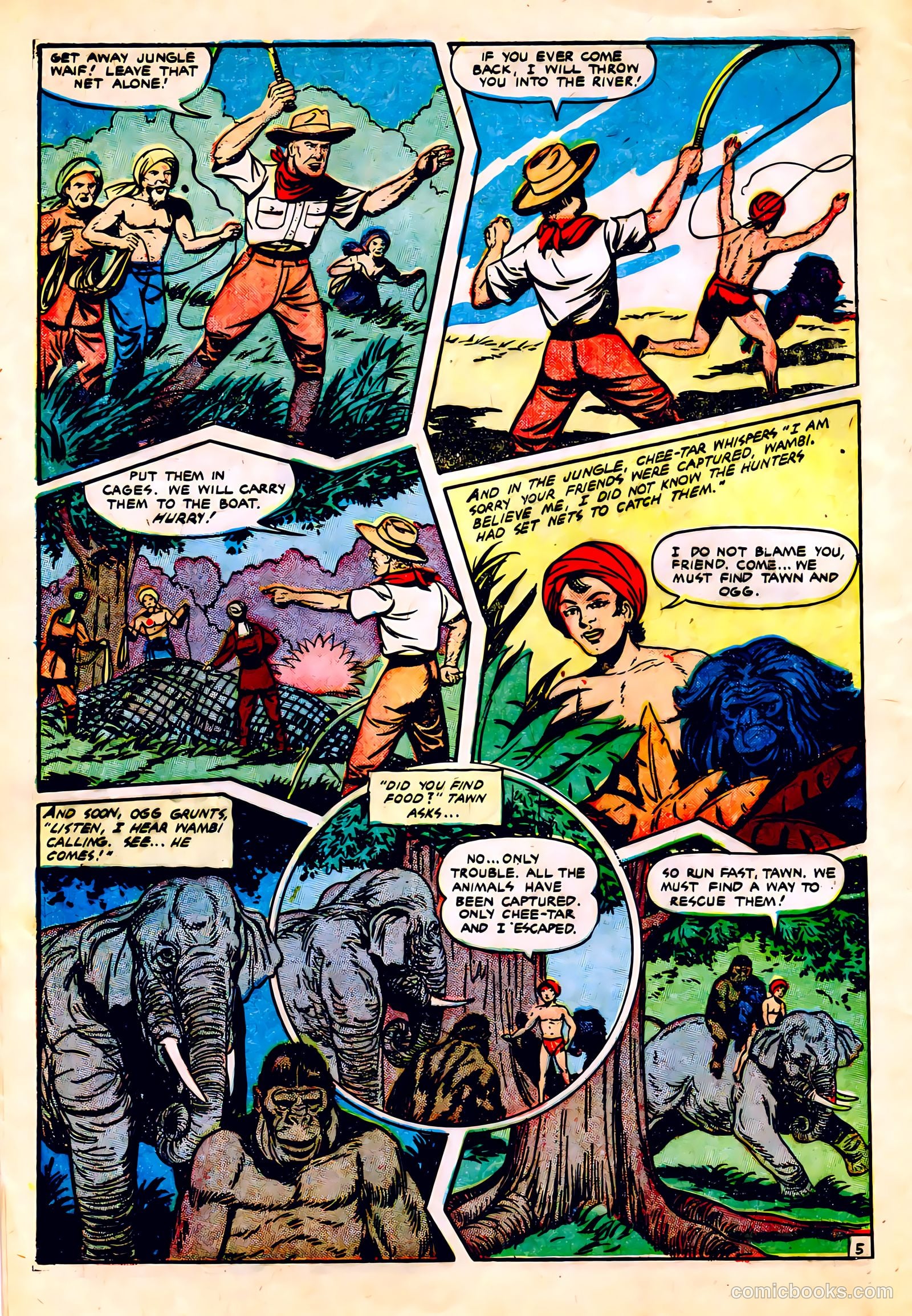 Wambi, Jungle Boy #13 — page 8 of 36