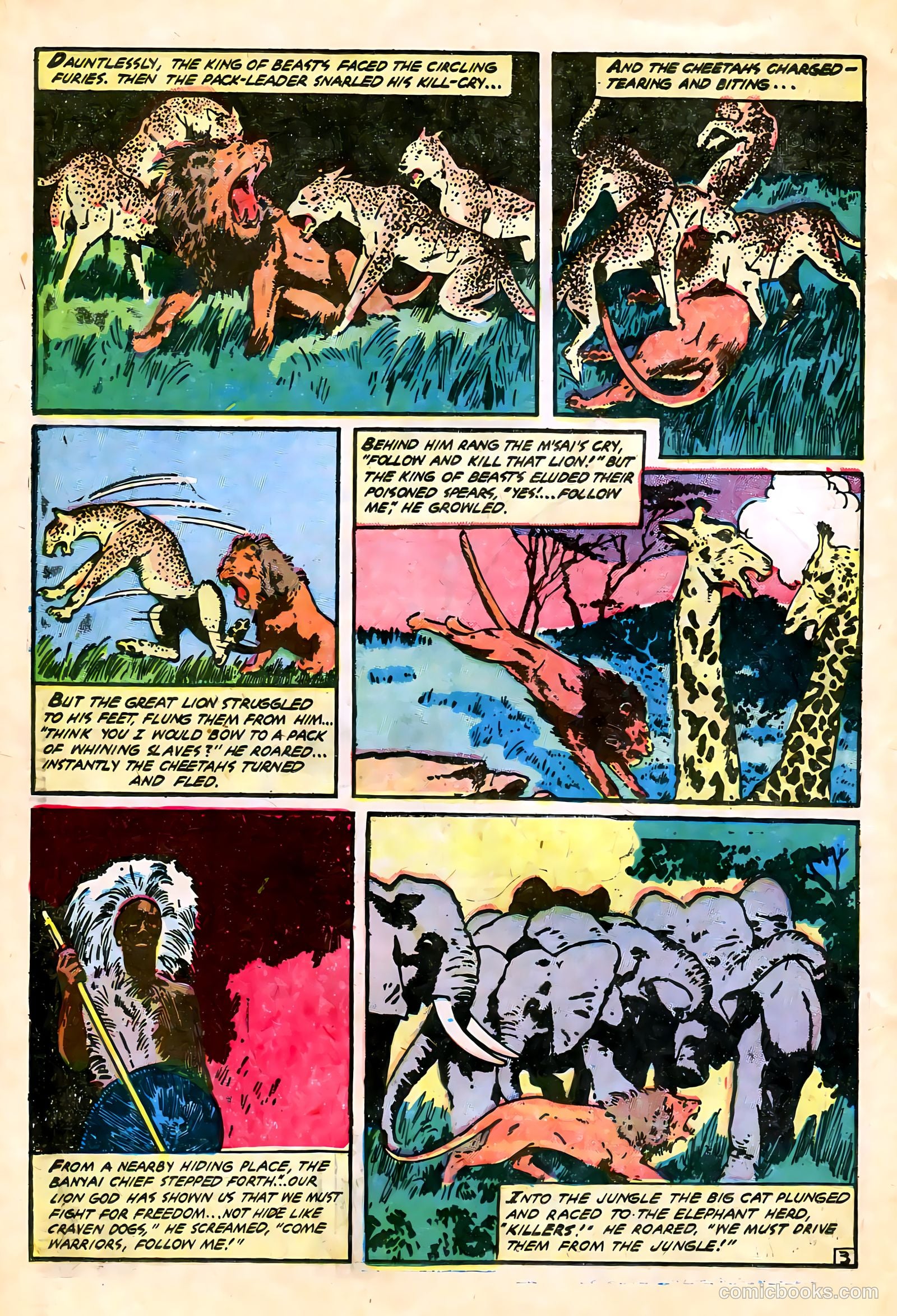 Wambi, Jungle Boy #13 — page 22 of 36