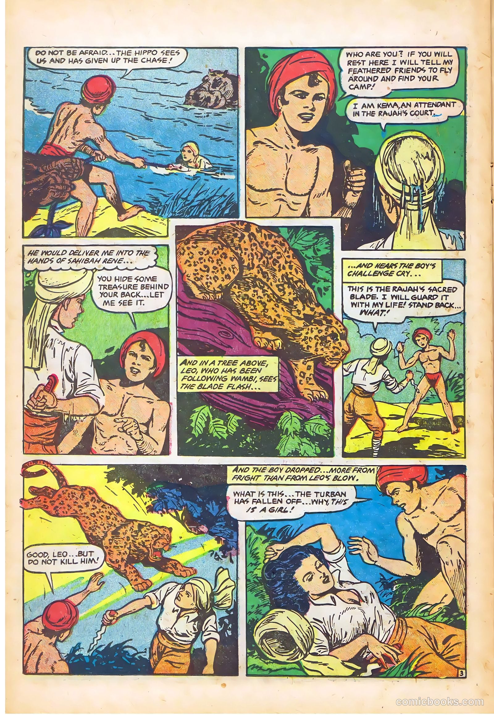 Wambi, Jungle Boy #14 — page 22 of 36