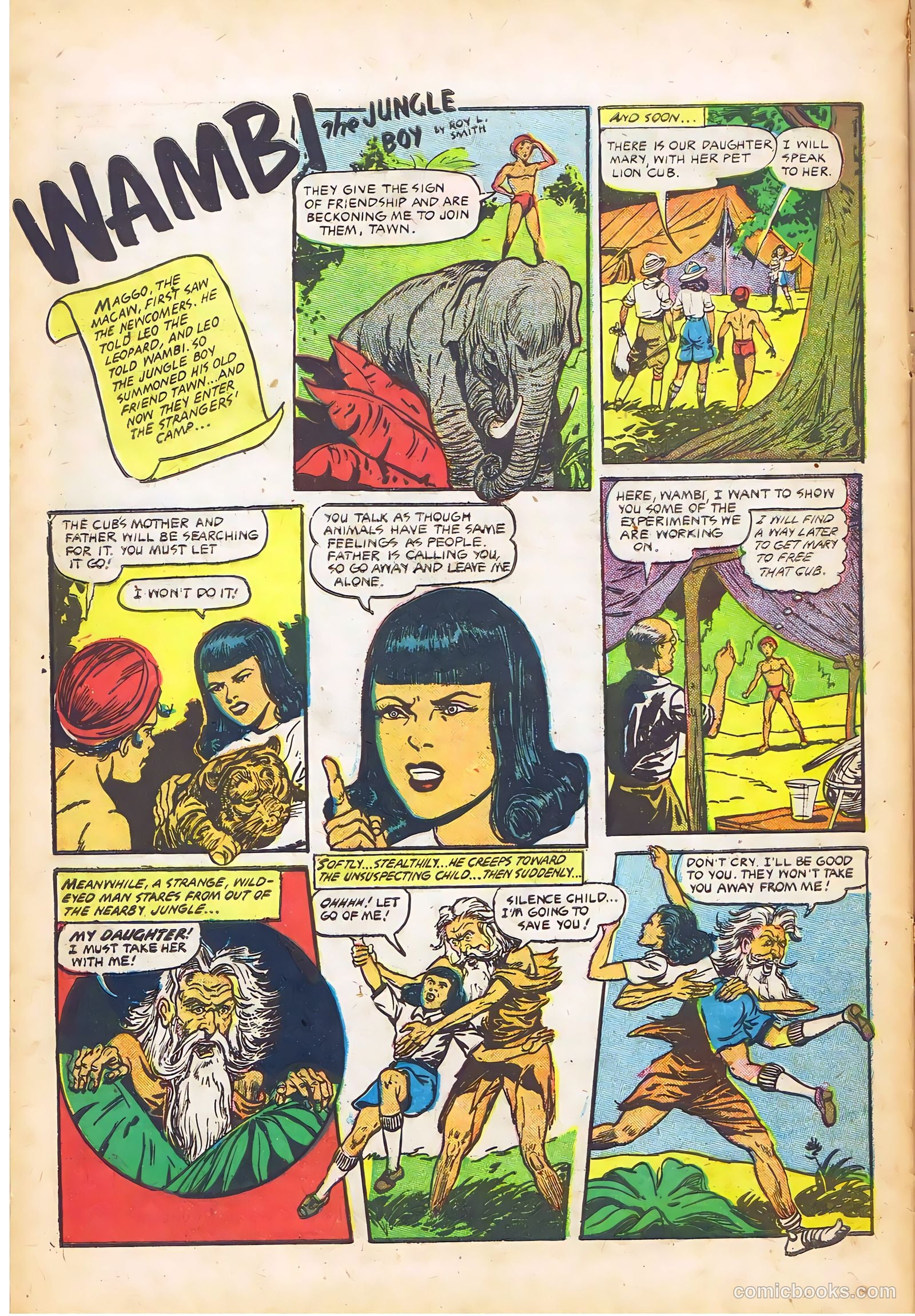Wambi, Jungle Boy #14 — page 28 of 36