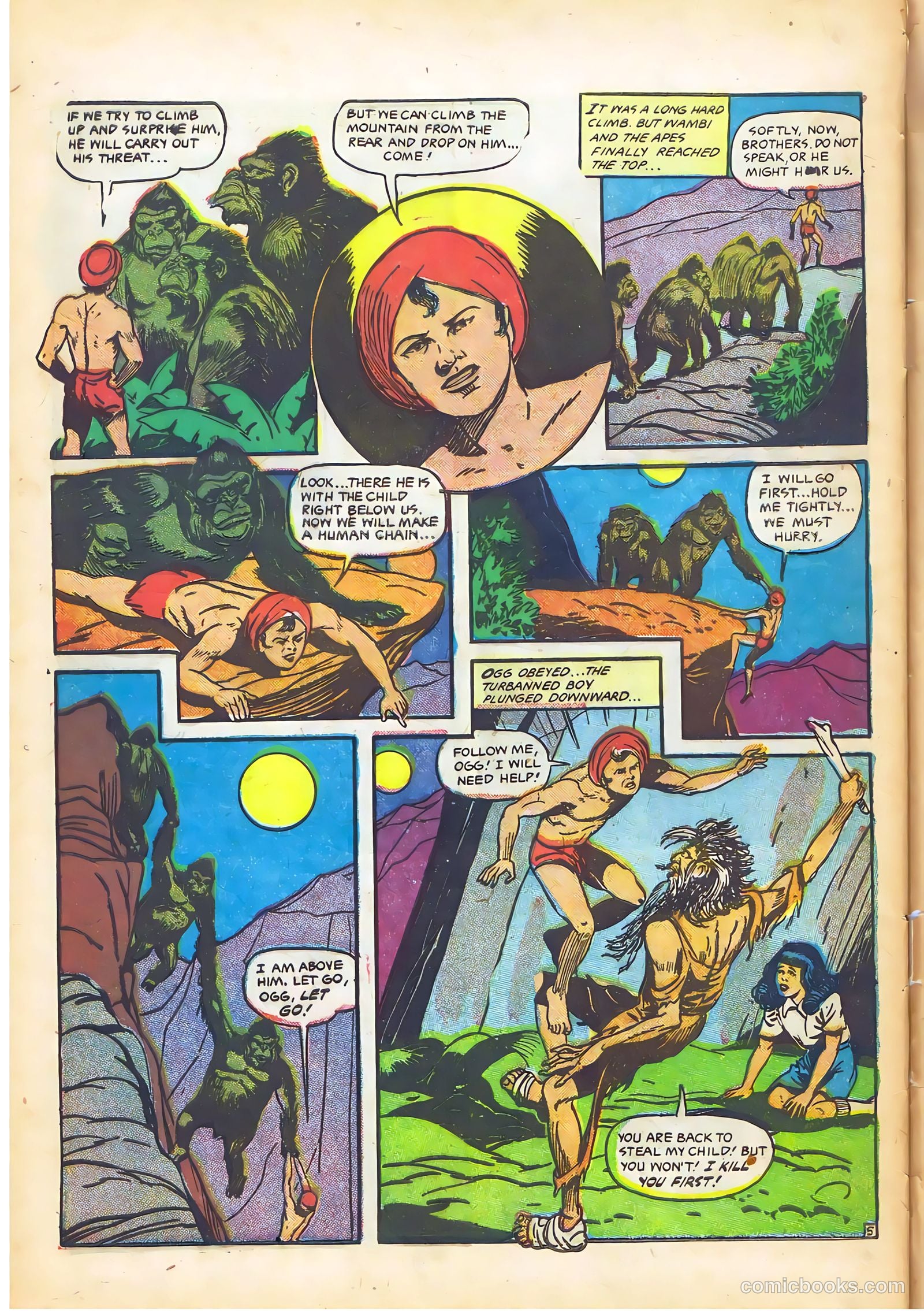Wambi, Jungle Boy #14 — page 32 of 36