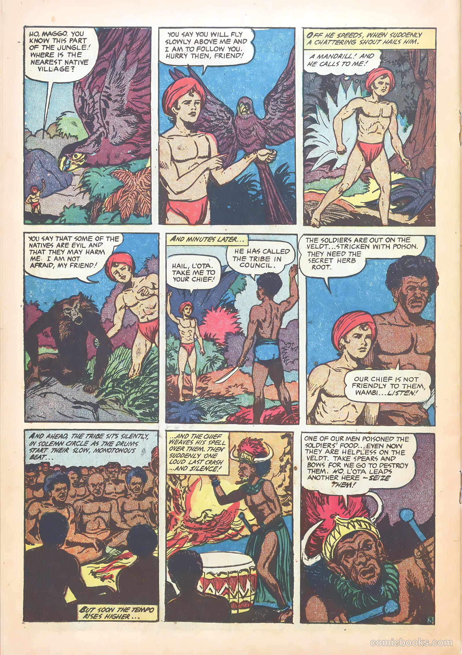 Wambi, Jungle Boy #15 — page 22 of 36