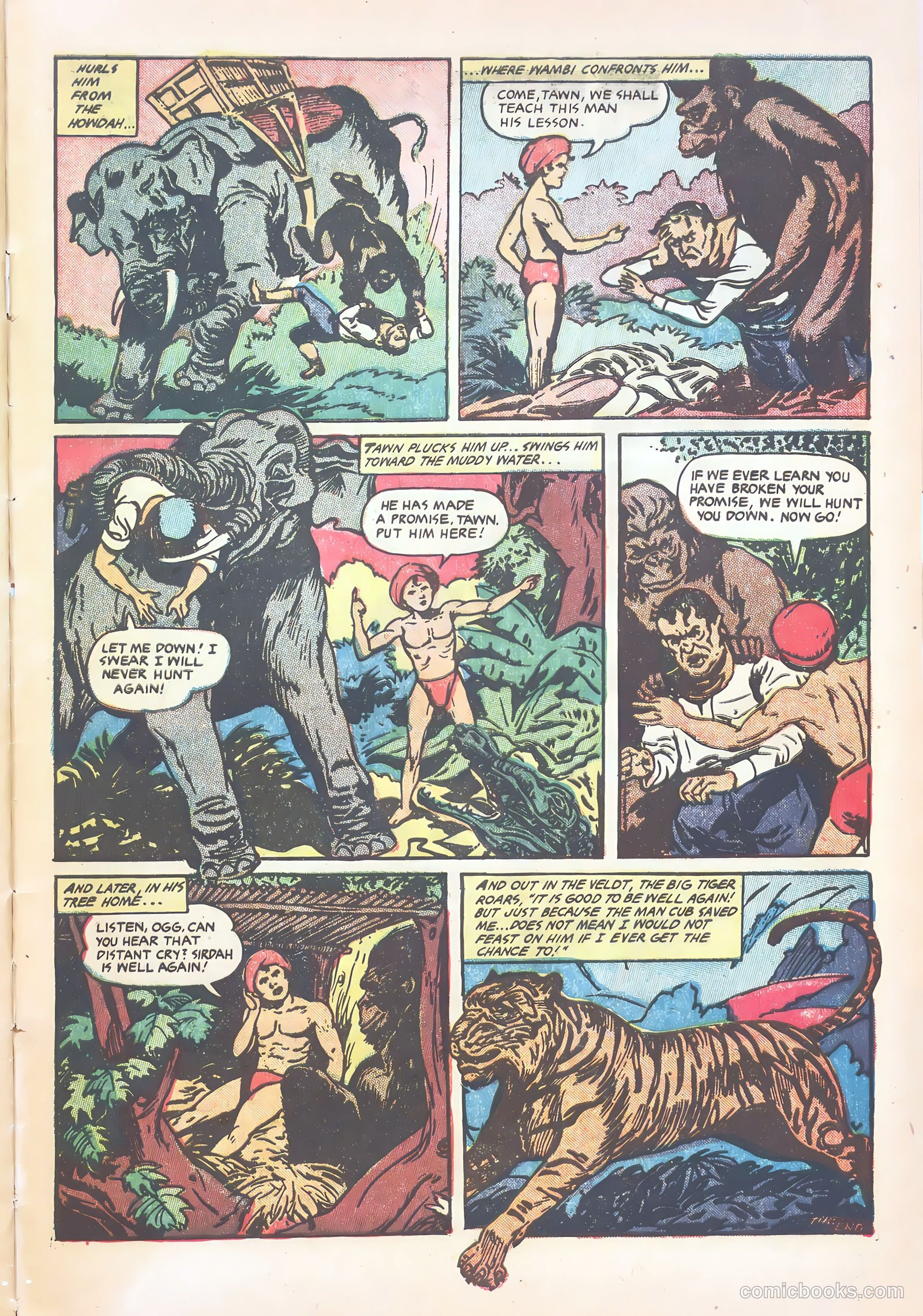 Wambi, Jungle Boy #15 — page 33 of 36
