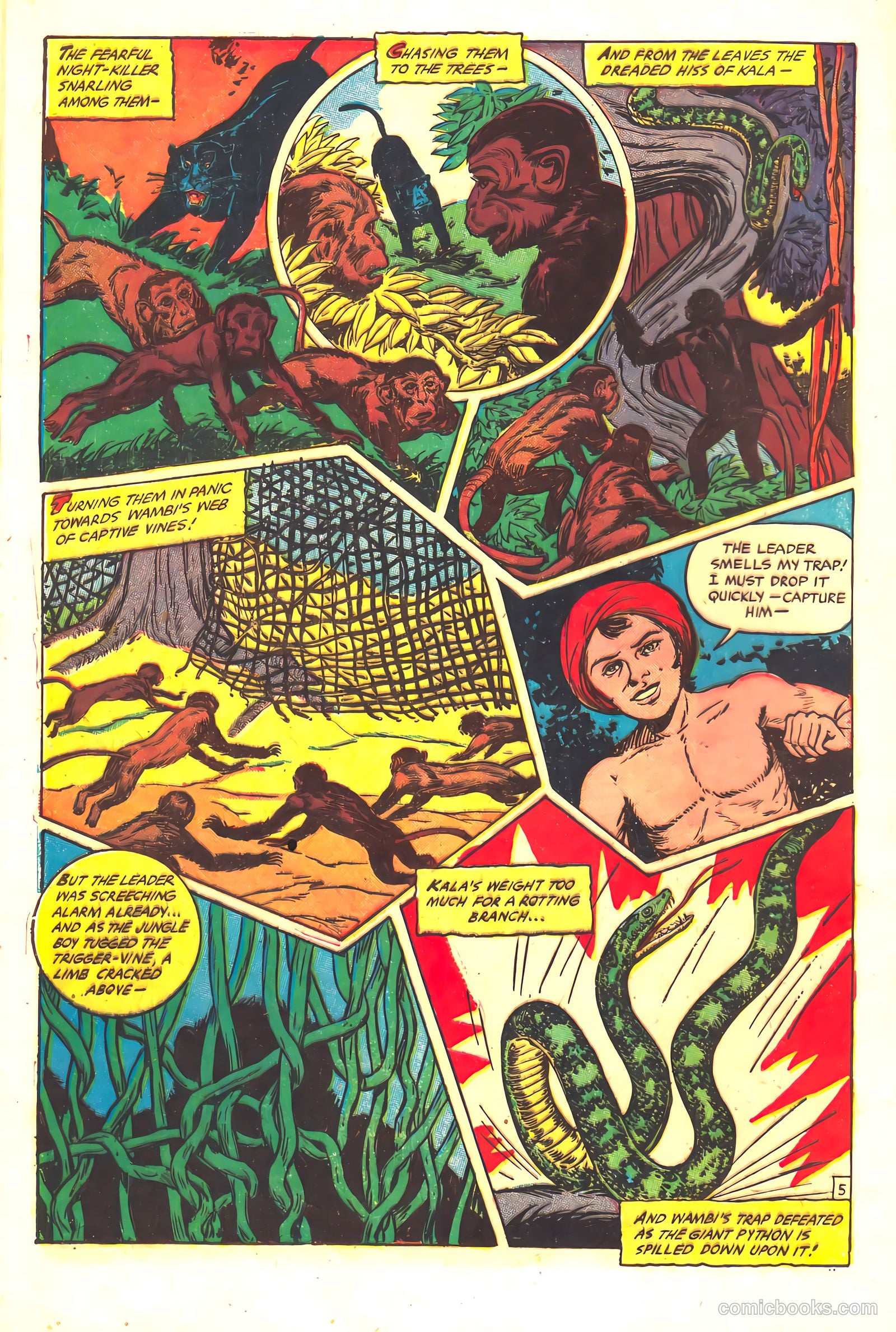 Wambi, Jungle Boy #16 — page 8 of 36